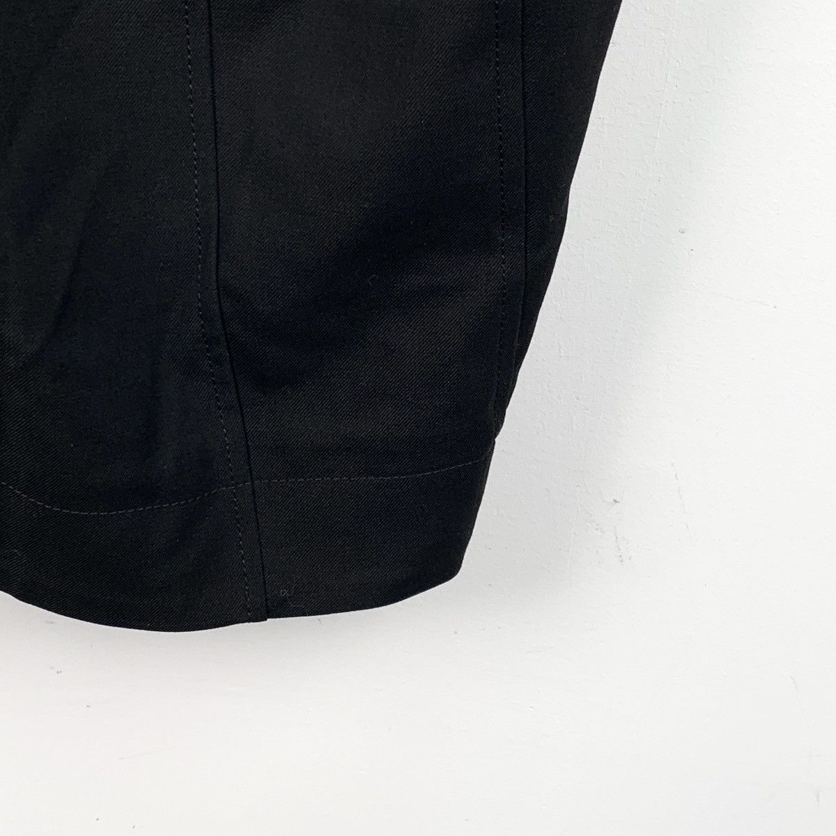 Bottega Veneta Bottega Veneta Black Wool Casual Wide Leg Pants K26WX Size 27" / US 4 / IT 40 - 4 Thumbnail