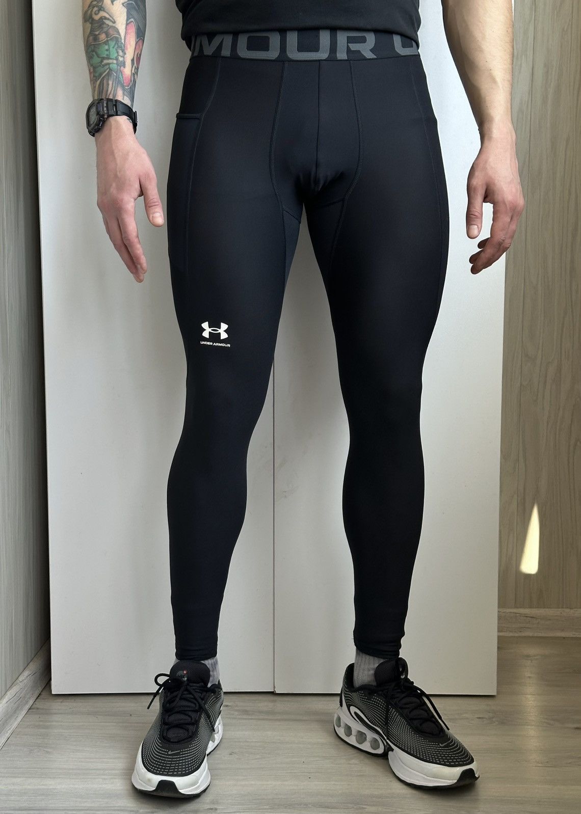Under Armour Under Armour HeatGear Compression Leggings Training Gym New Size US 34 / EU 50 - 1 Thumbnail