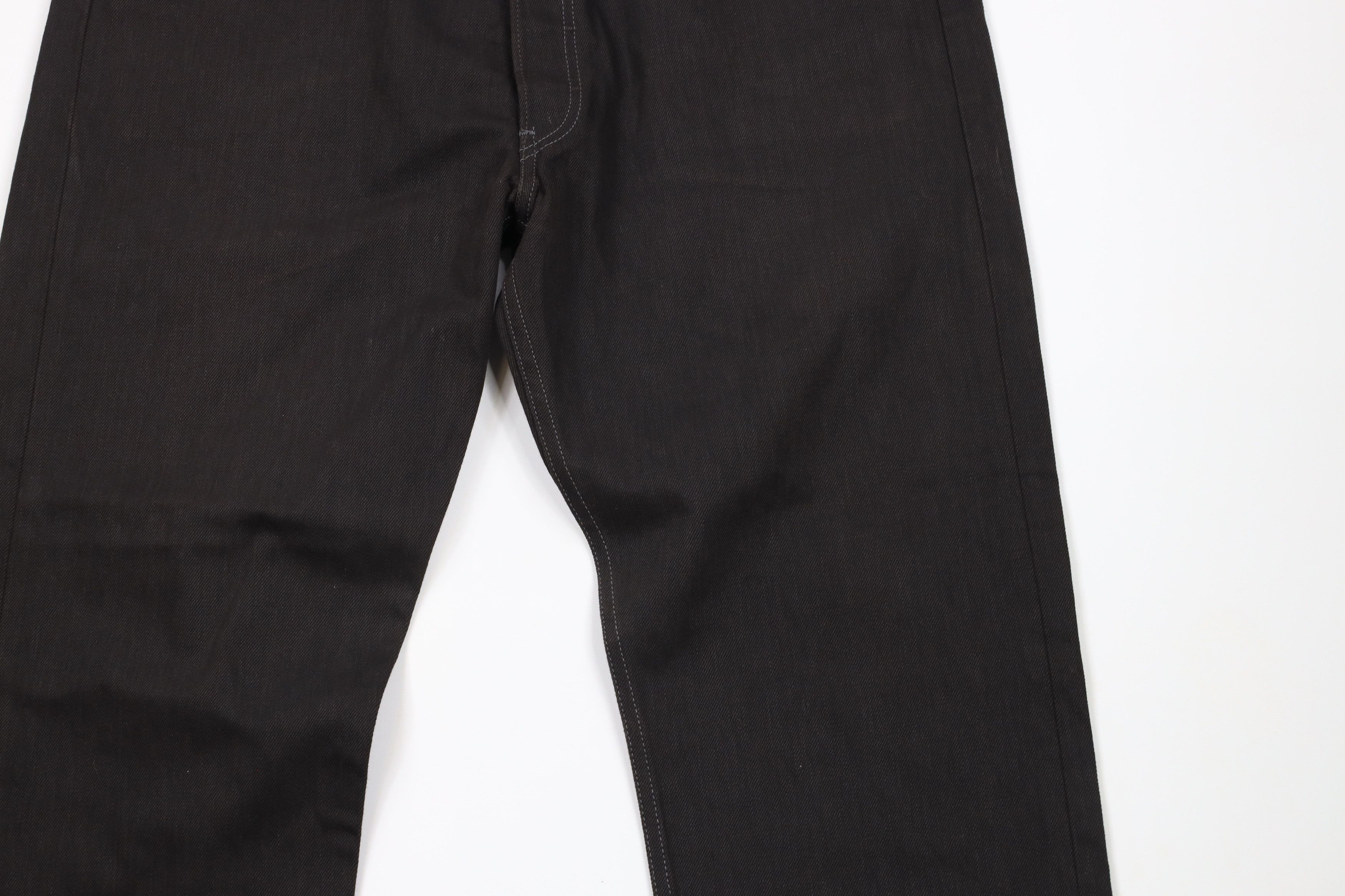 Levi's × Vintage Y2K Levis 501xx Fly Original Fit Denim Jeans Dark Brown Size US 38 / EU 54 - 3 Thumbnail