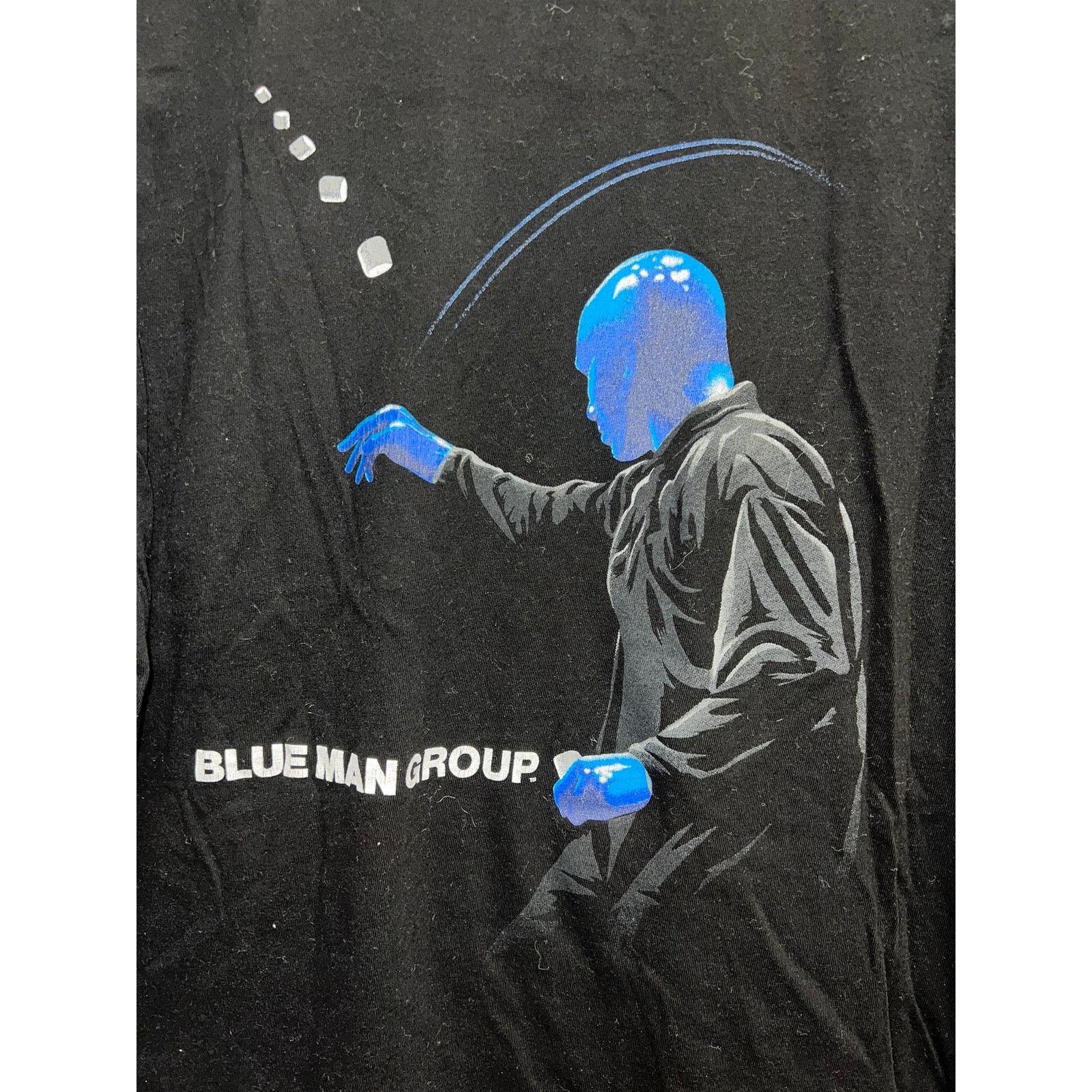Vintage Blue Man Group Long Sleeve Shirt Marshmallow Throw Promo Tee Size US M / EU 48-50 / 2 - 7 Thumbnail