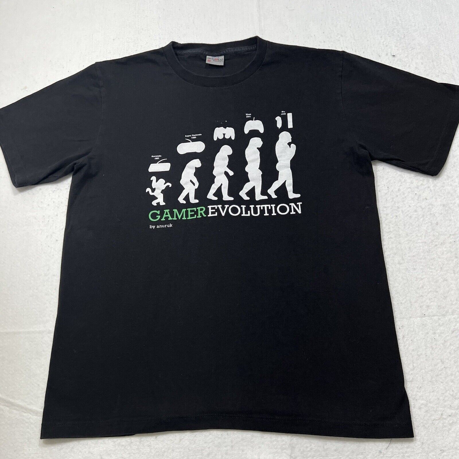 Other Anuruk Large Gamer Evolution Nintendo Playstation Xbox Tee Size US L / EU 52-54 / 3 - 1 Thumbnail