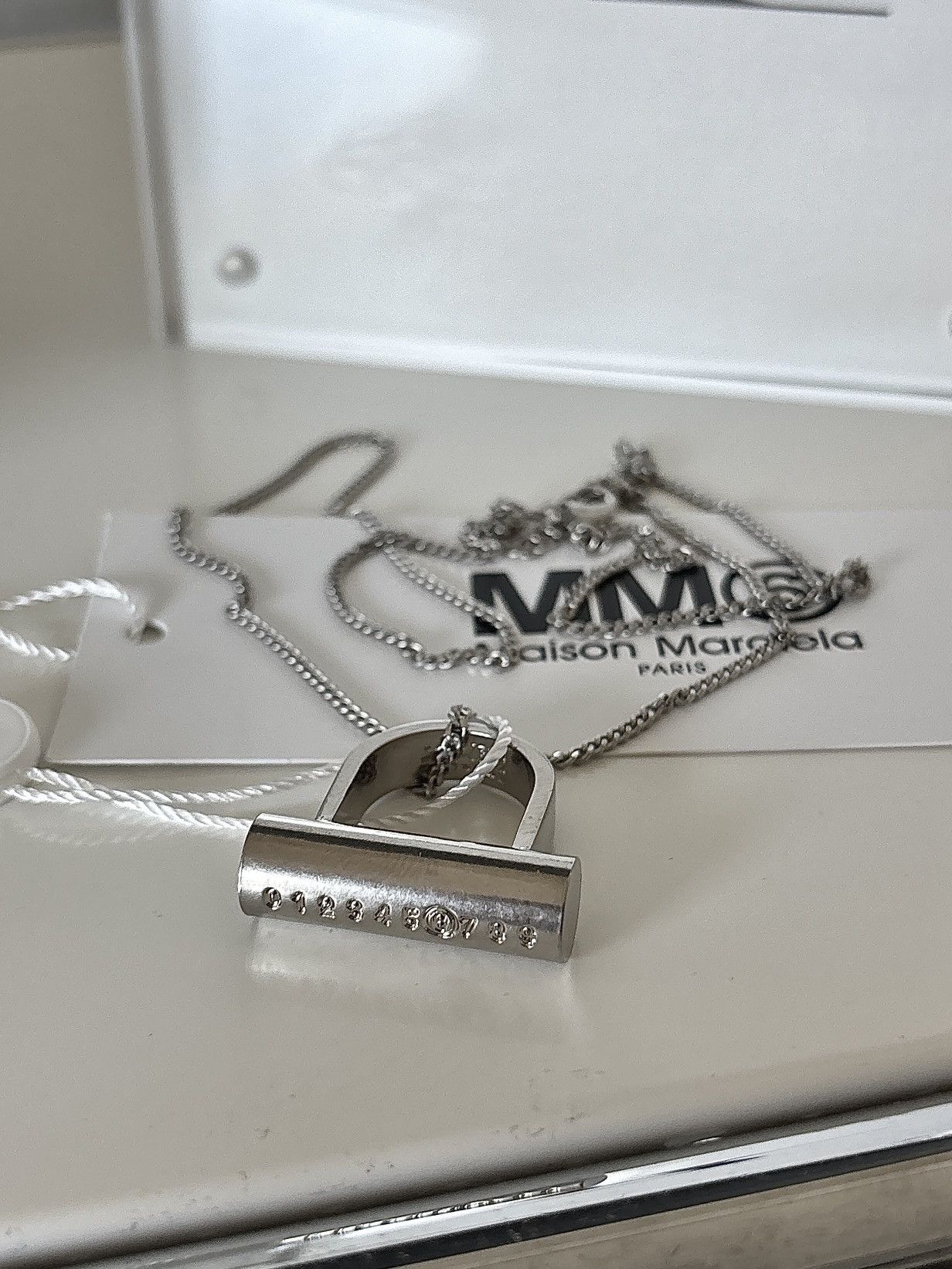 Maison Margiela Dice Necklace Line 11 | Grailed