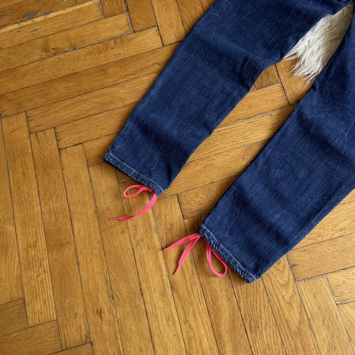 Diesel × Japanese Brand × Vintage 📌 Crazy Diesel Boyfriend Metal Logo Denim Jeans Size 26" / US 2 / IT 38 - 4 Thumbnail