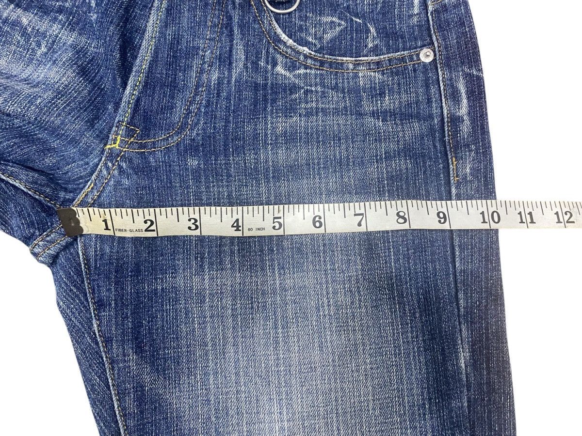 If Only Was True × Japanese Brand Rare PEAKASSO spike skinny jeans Size 30" / US 8 / IT 44 - 20 Thumbnail