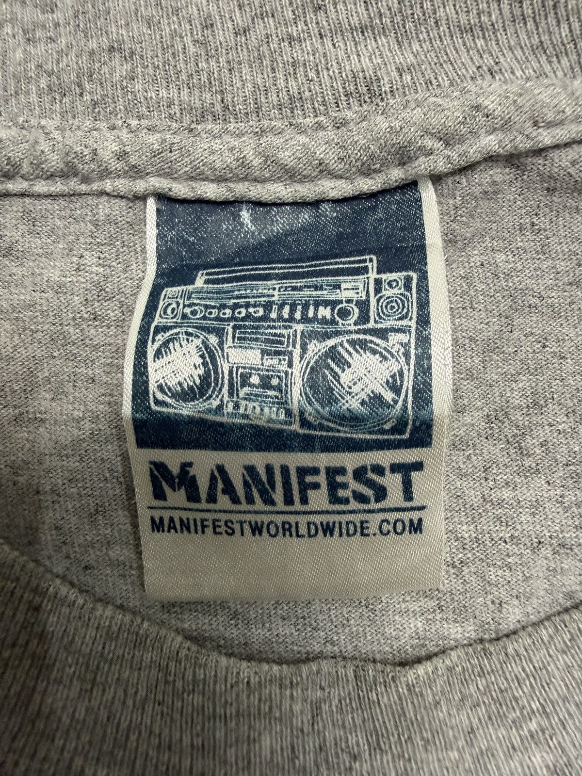 Rap Tees VINTAGE HIP HOP A TRIBE CALLED QUEST MANIFEST TEE / SHIRT Size US L / EU 52-54 / 3 - 8 Thumbnail