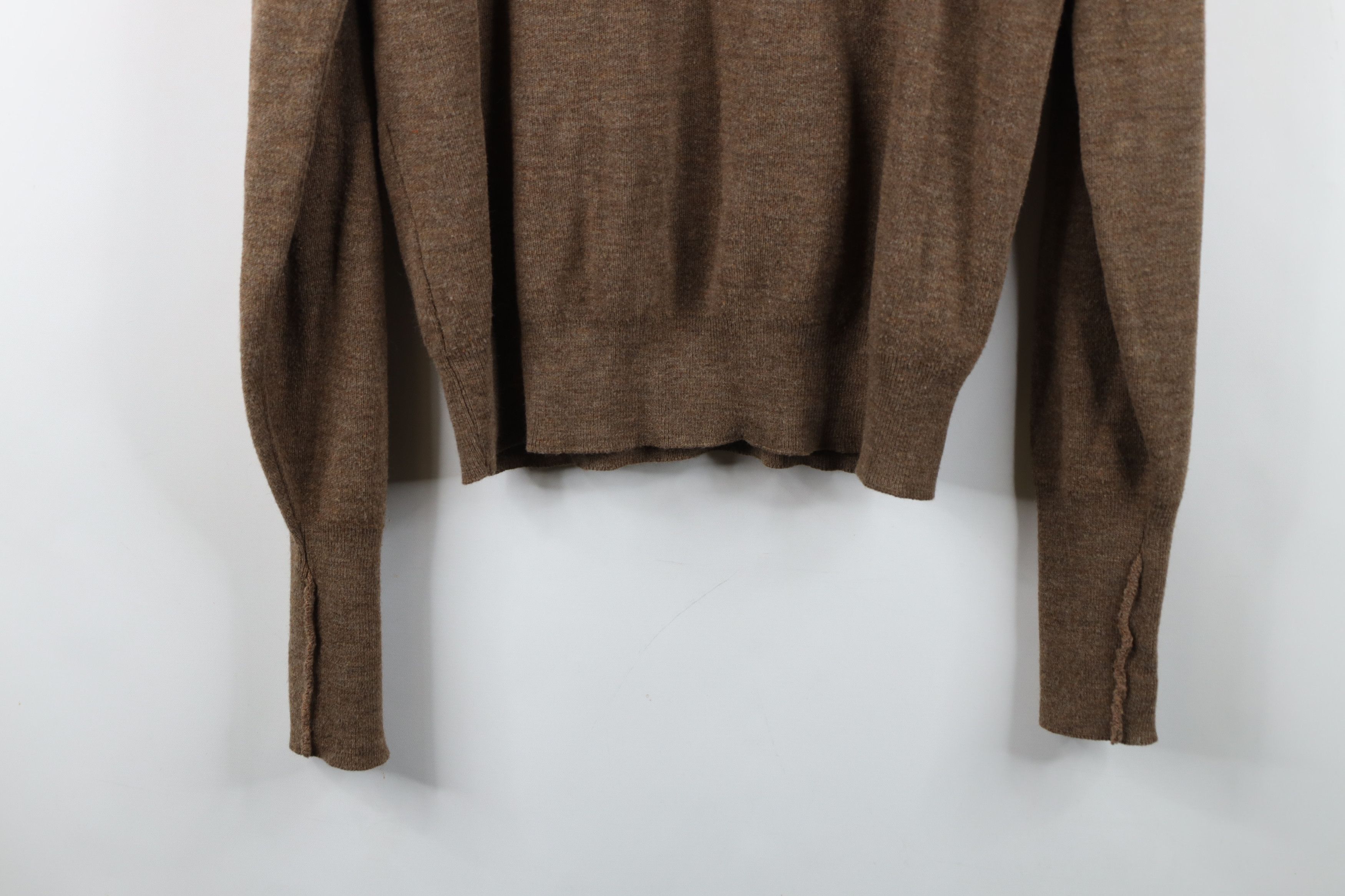 Vintage Vintage 70s Streetwear Equestrian Knit Sweater Brown USA Size M / US 6-8 / IT 42-44 - 12 Thumbnail