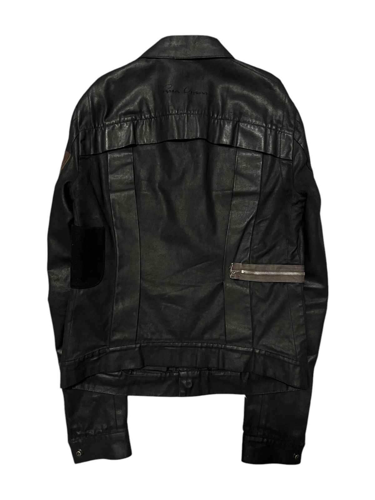 Rick Owens Rick Owens SS03 Suckerball Waxed Denim Cargo Jacket Size US S / EU 44-46 / 1 - 6 Thumbnail