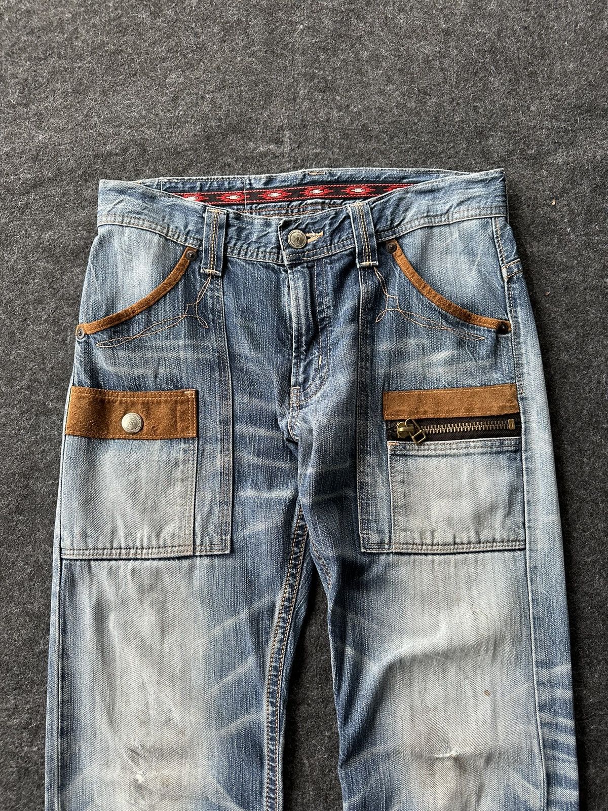 Edwin Vtg 90s Edwin 413Xvs Bushpant 6 Pocket Denim 32x32 D441 Size US 32 / EU 48 - 2 Thumbnail