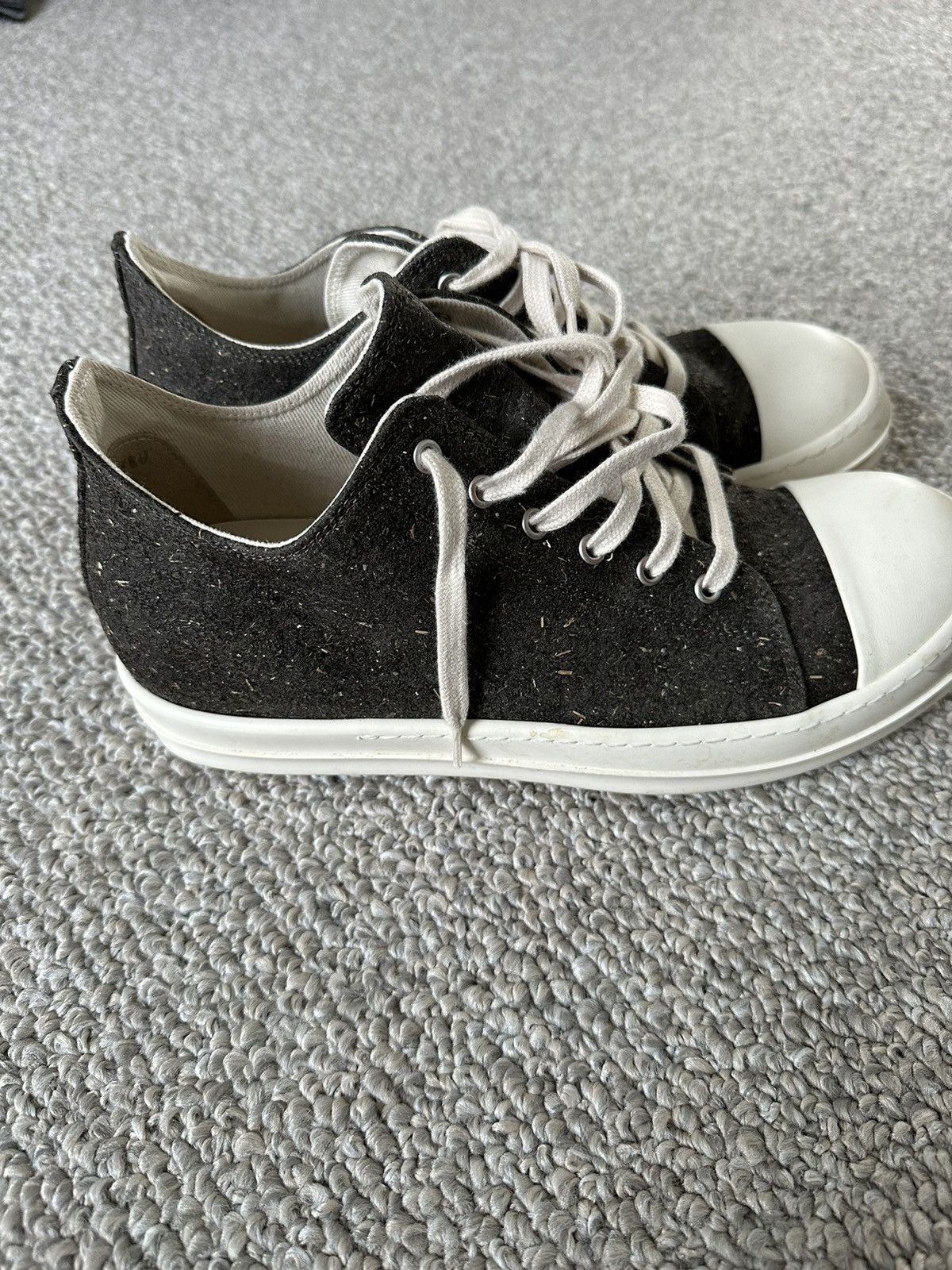 Rick Owens Drkshdw Ramones low seaweed Size US 10.5 / EU 43-44 - 1 Thumbnail