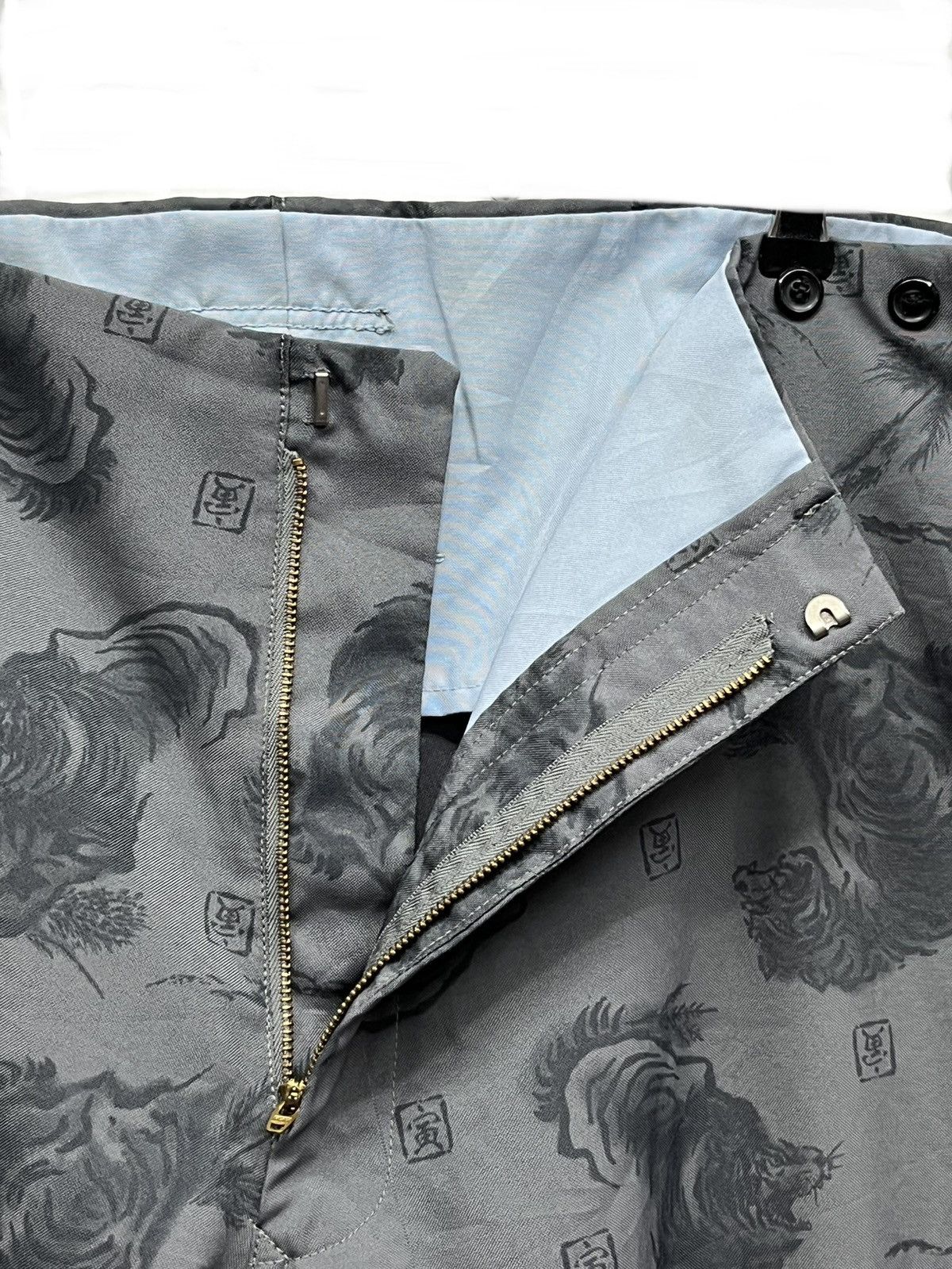 Japanese Brand 🥷TOBISHOZOKU x TORAICHI Fighting Spirit Tiger x Ninja Pants Size US 34 / EU 50 - 10 Thumbnail