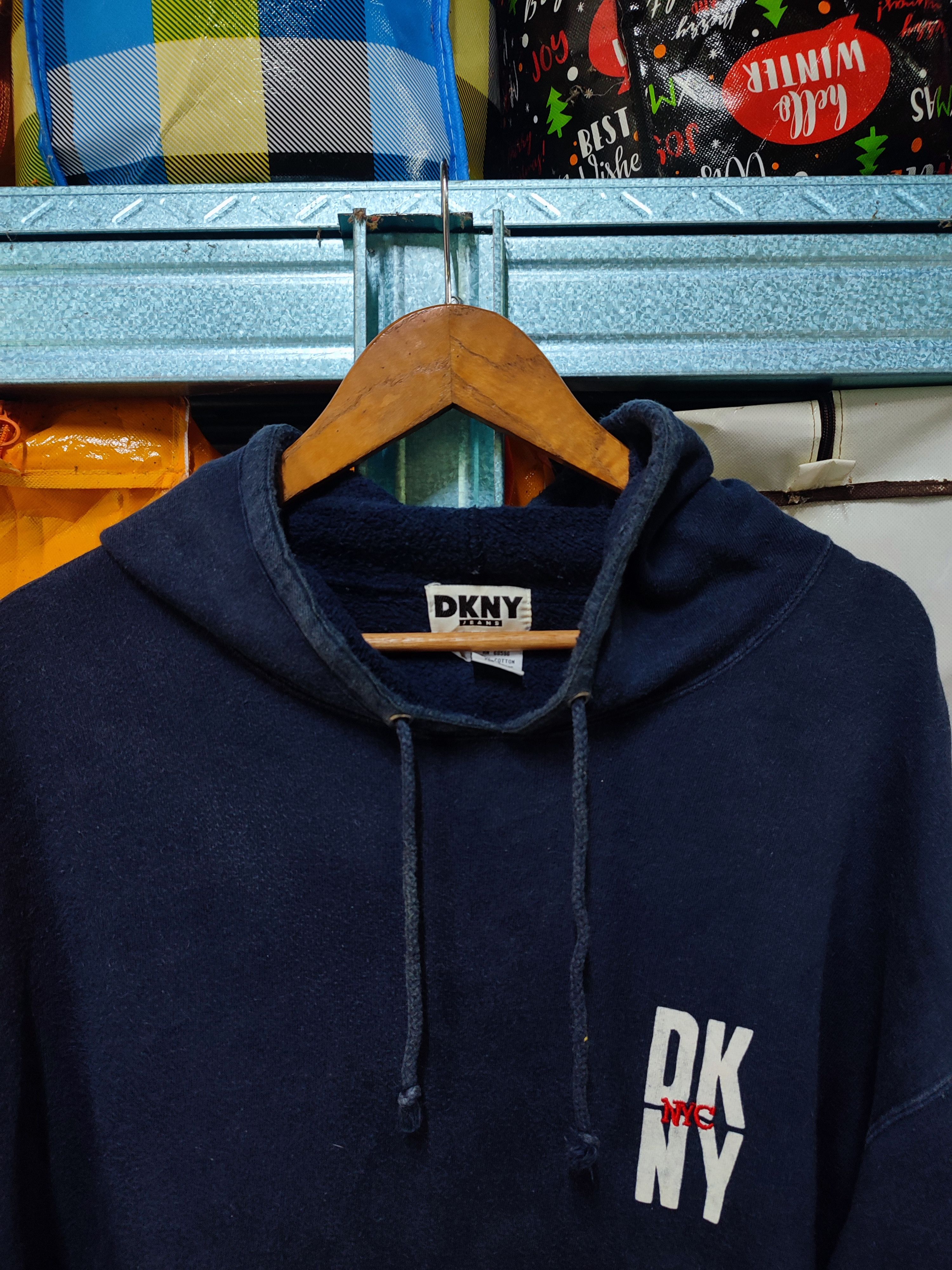 DKNY × Donna Karan 🔥STEAL🔥 Oversized Hoodie By DKNY Donna Karan Size US S / EU 44-46 / 1 - 2 Thumbnail