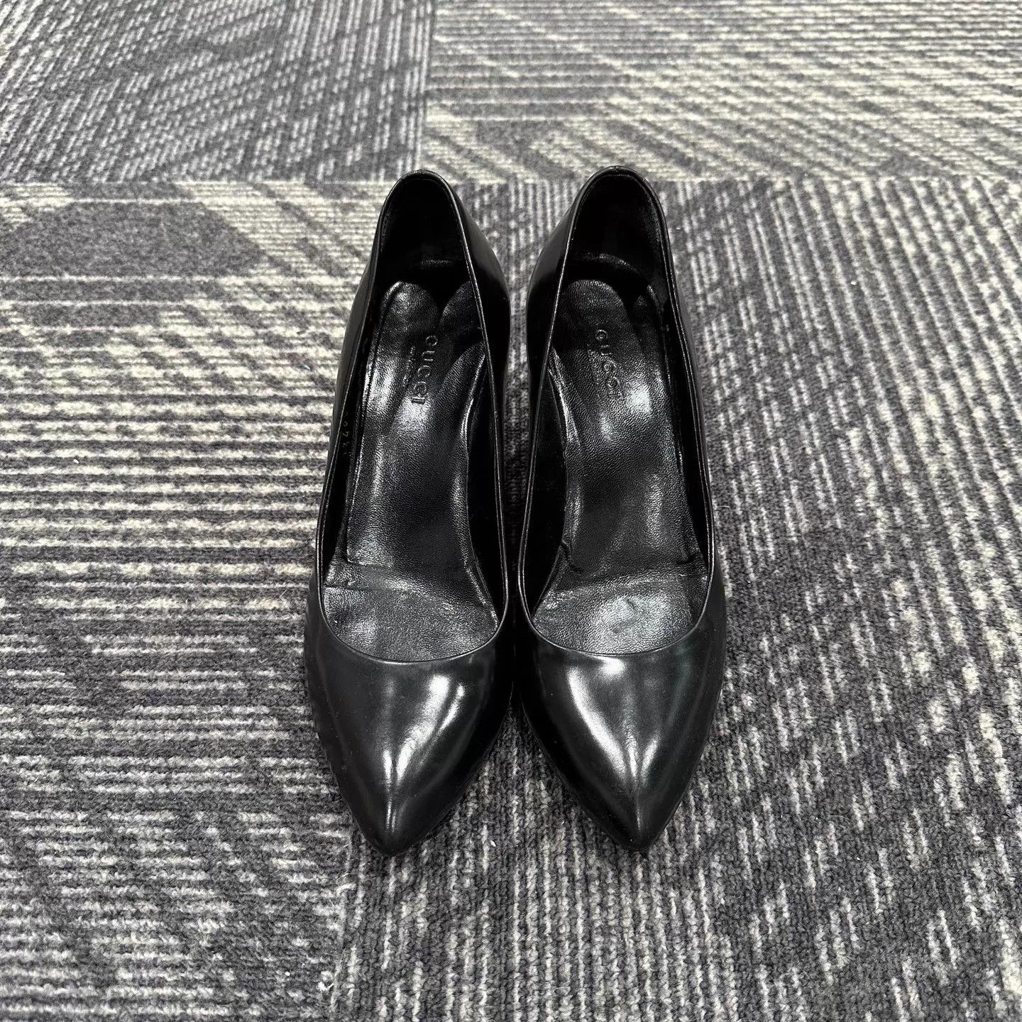 Gucci Gucci women's Black High Heels 35 Size US 4.5 / IT 34.5 - 2 Thumbnail