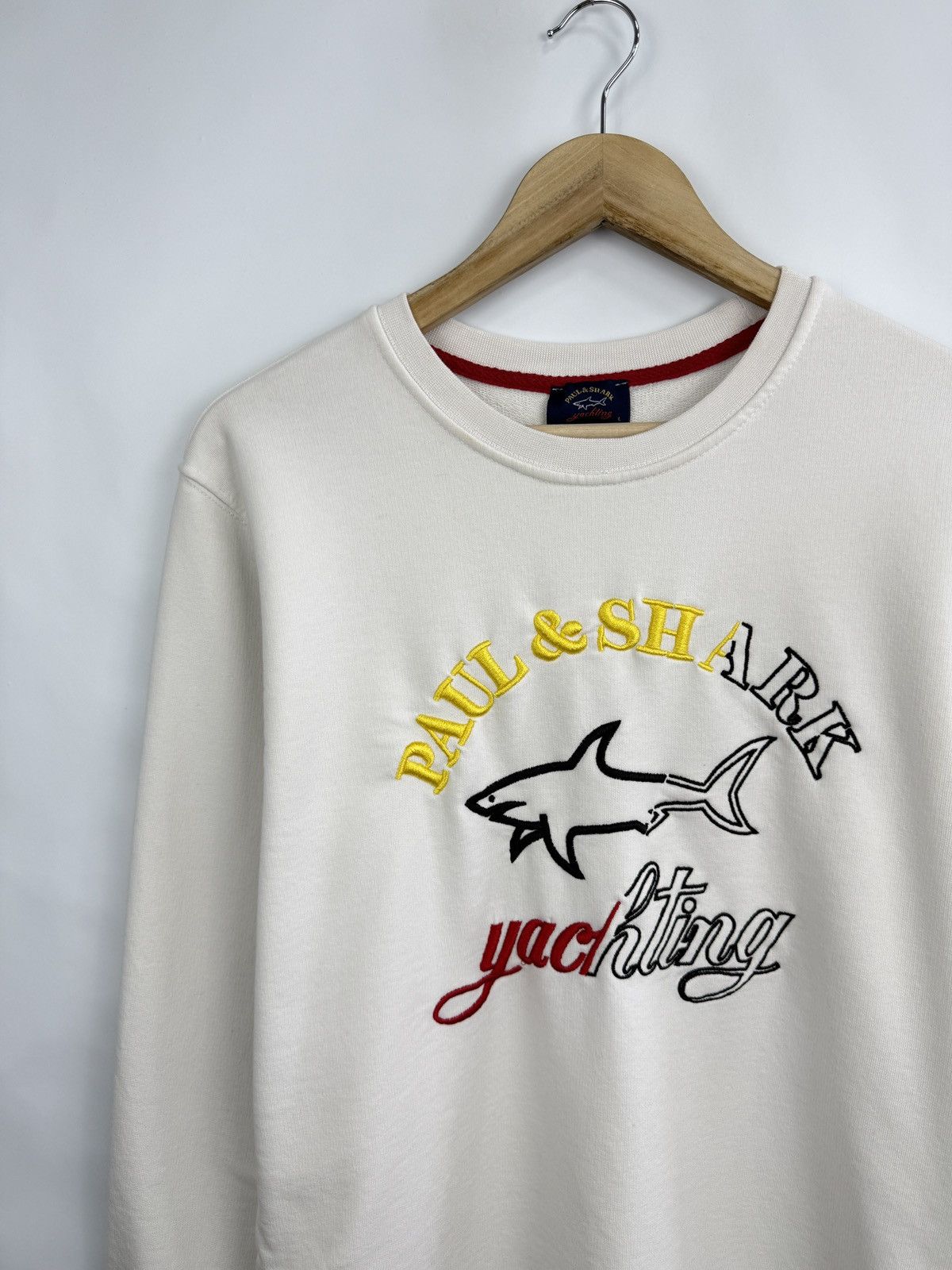 Paul & Shark 🇮🇹 Paul & Shark Yachting Sweatshirt Rare Retro Hype Y2K Size US L / EU 52-54 / 3 - 3 Thumbnail