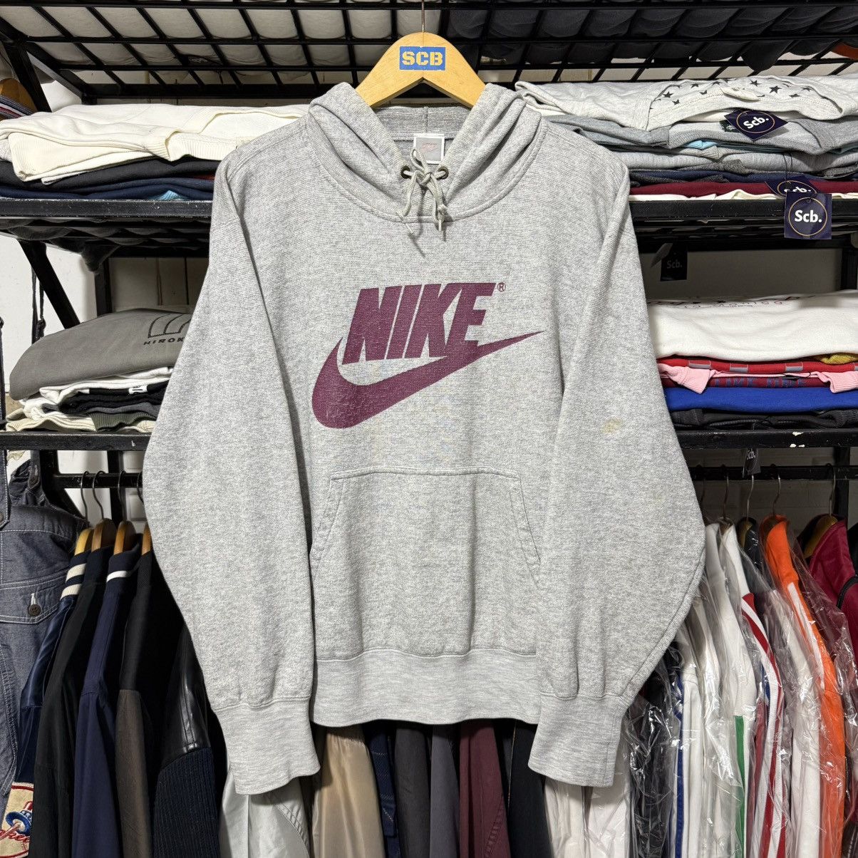 Vintage nike logo hoodie