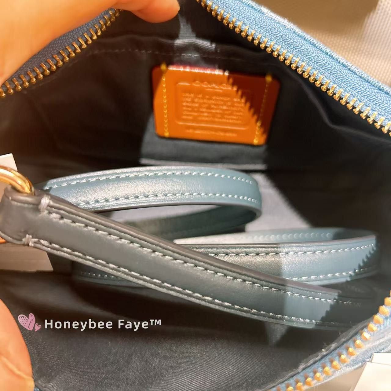 Coach Teri Shoulder Bag In Signature Denim CDQ56 Size ONE SIZE - 5 Thumbnail