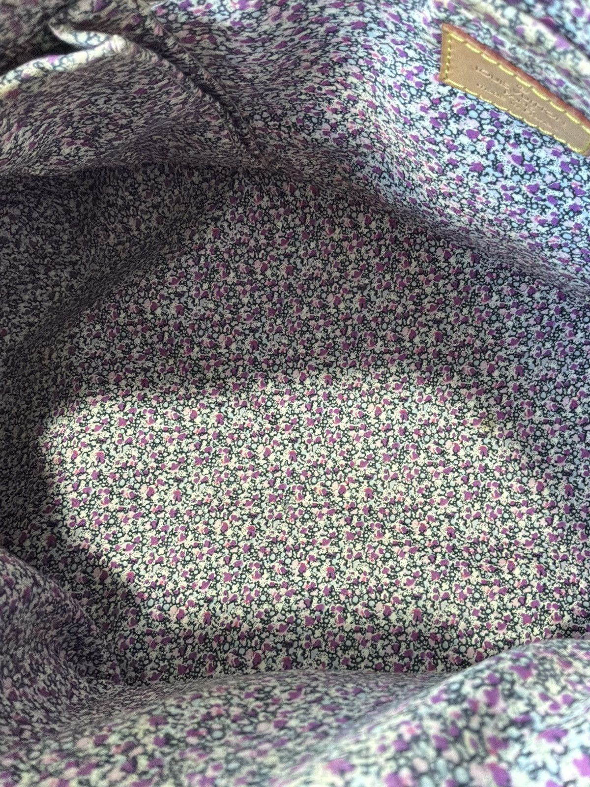Louis Vuitton 2007 Louis Vuitton - Denim Patchwork Speedy 30 Size ONE SIZE - 16 Thumbnail