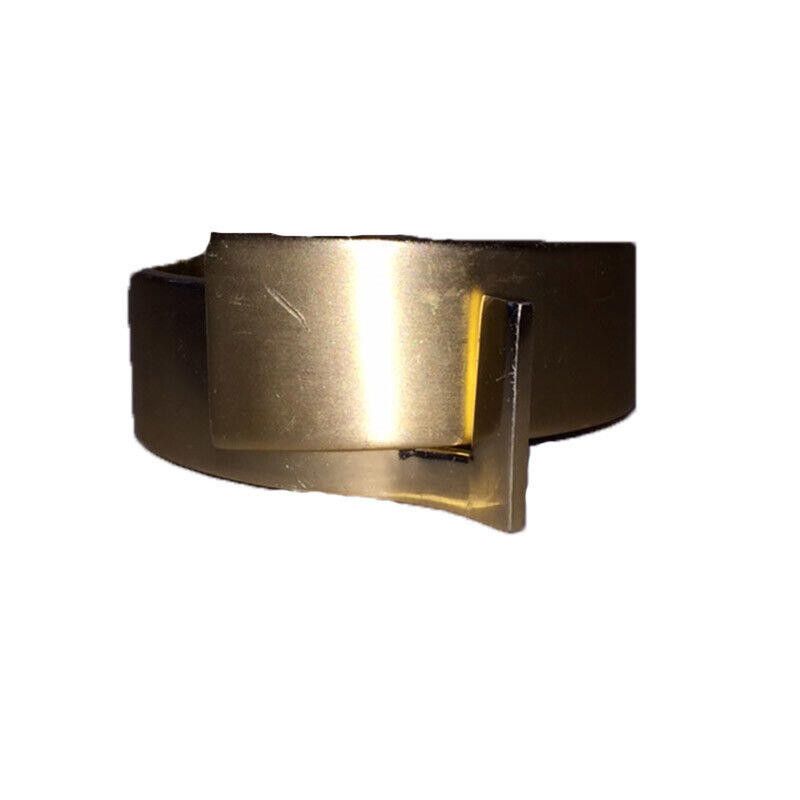 Futuristic Lanvin Two Tone Clamper Bracelet