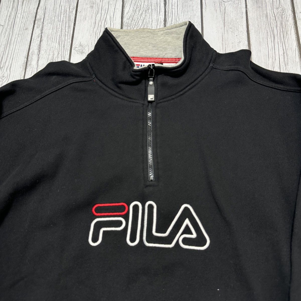 Fila Vintage FILA sweatshirt Size US L / EU 52-54 / 3 - 3 Thumbnail