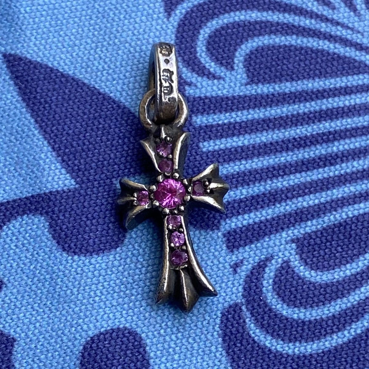 Chrome Hearts Chrome Hearts Pink Sapphire Baby Fat Pendant Size ONE SIZE - 1 Thumbnail