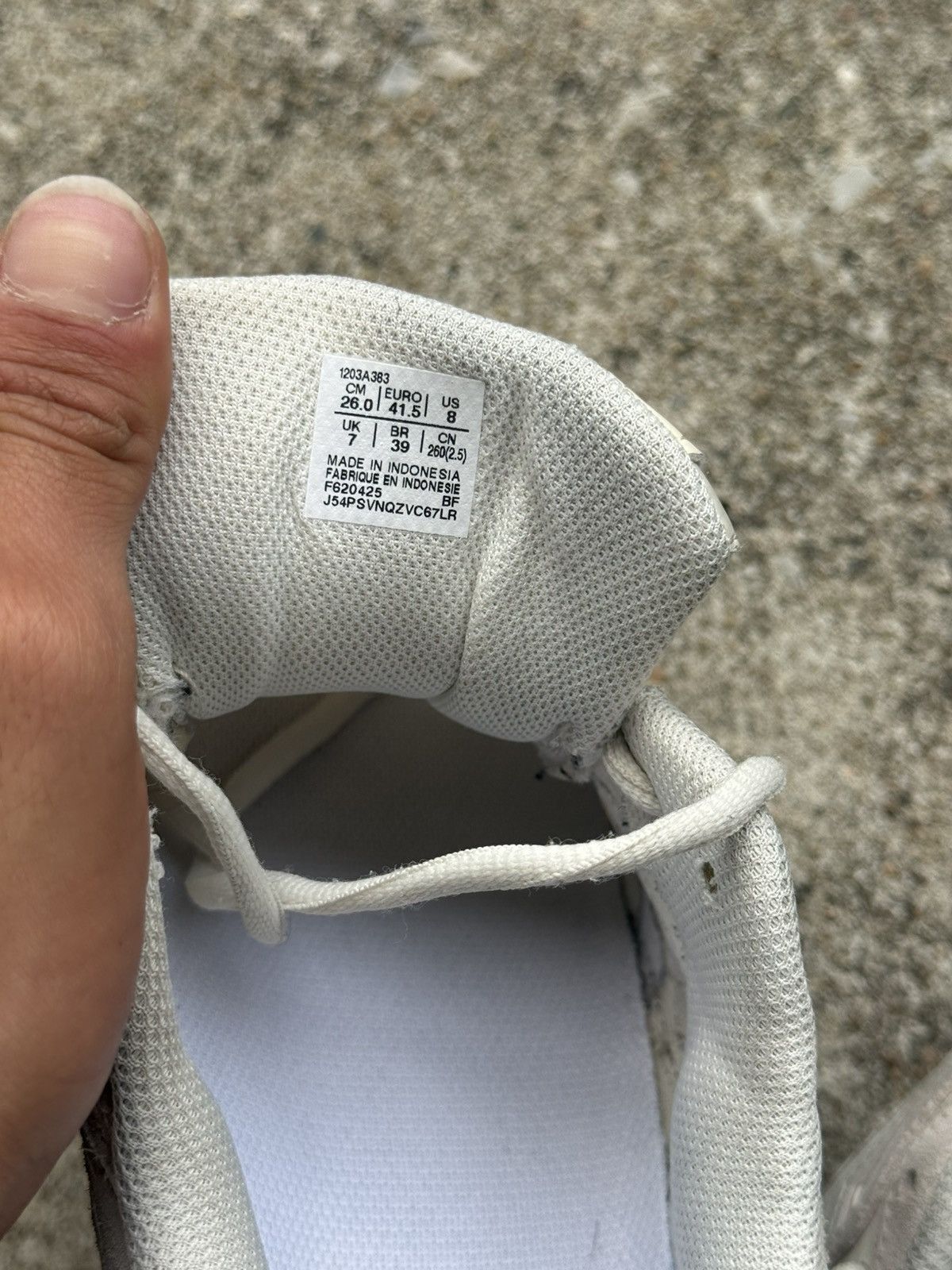 Asics Gel-NYC White Smoke Grey Size US 8 / EU 41 - 10 Thumbnail