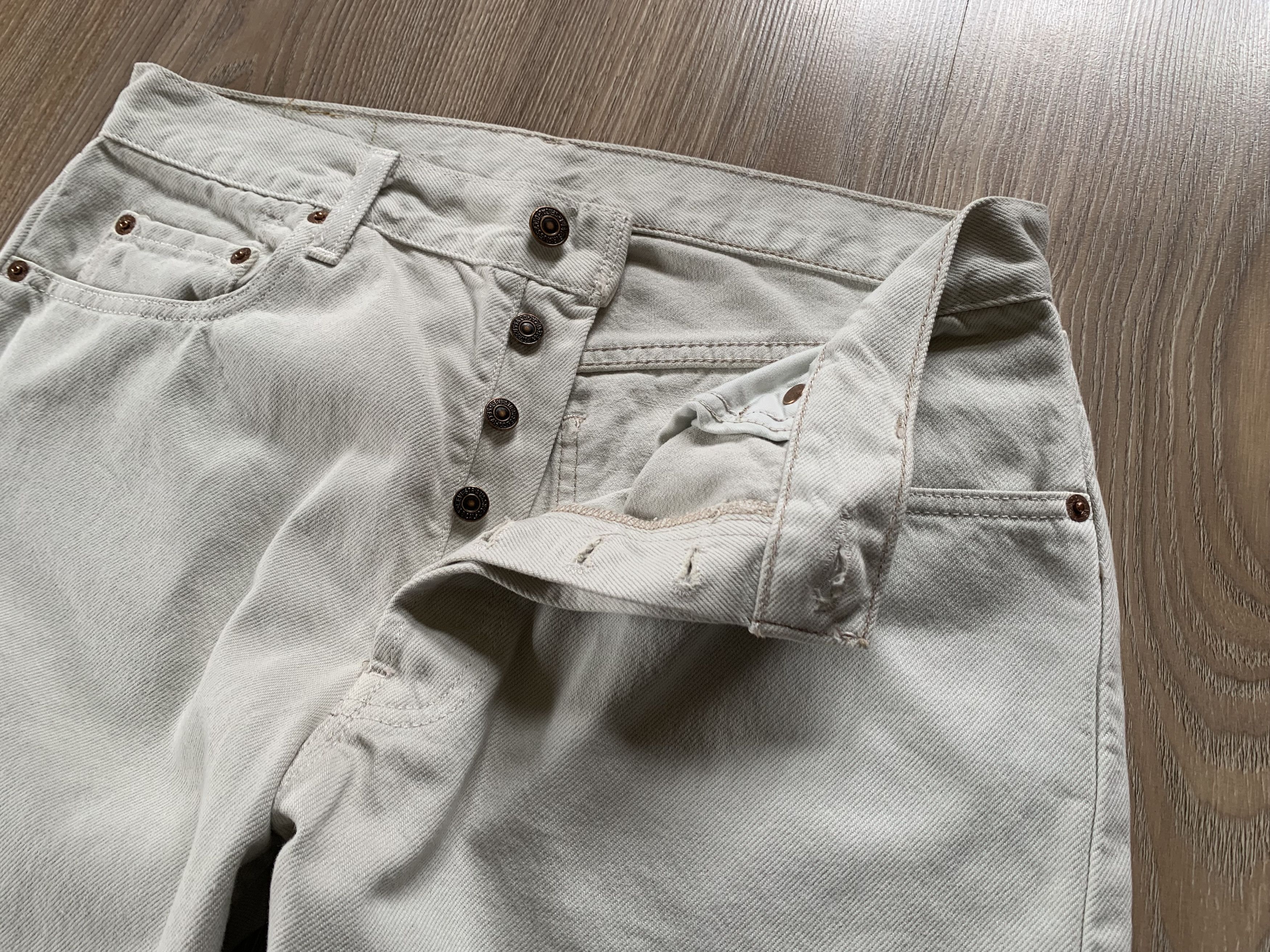 Levi's × Vintage Levis 618 Vintage Beige Jeans Size US 32 / EU 48 - 4 Thumbnail