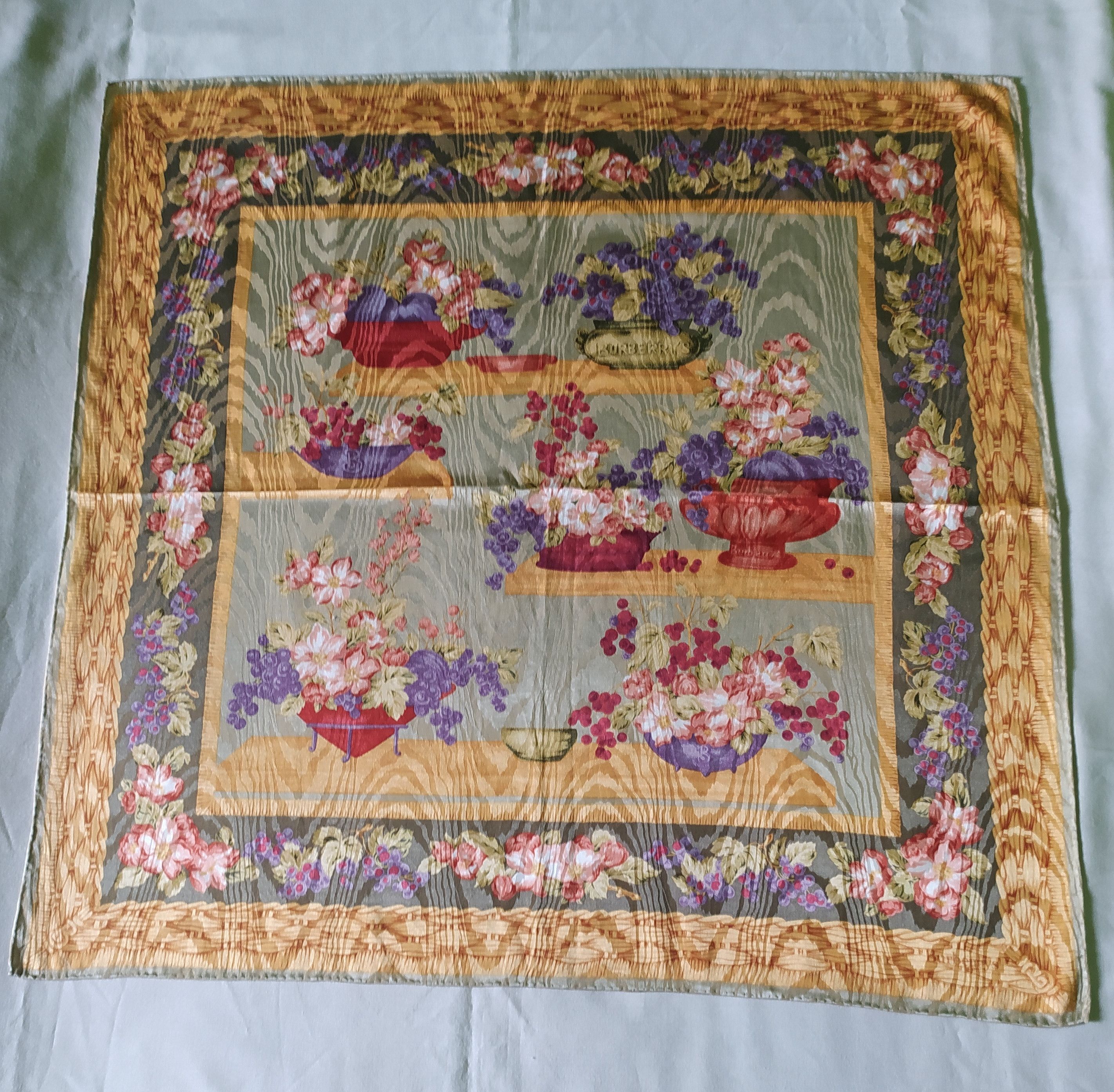 Burberry Vintage Burberry Handkerchief Size ONE SIZE - 1 Thumbnail