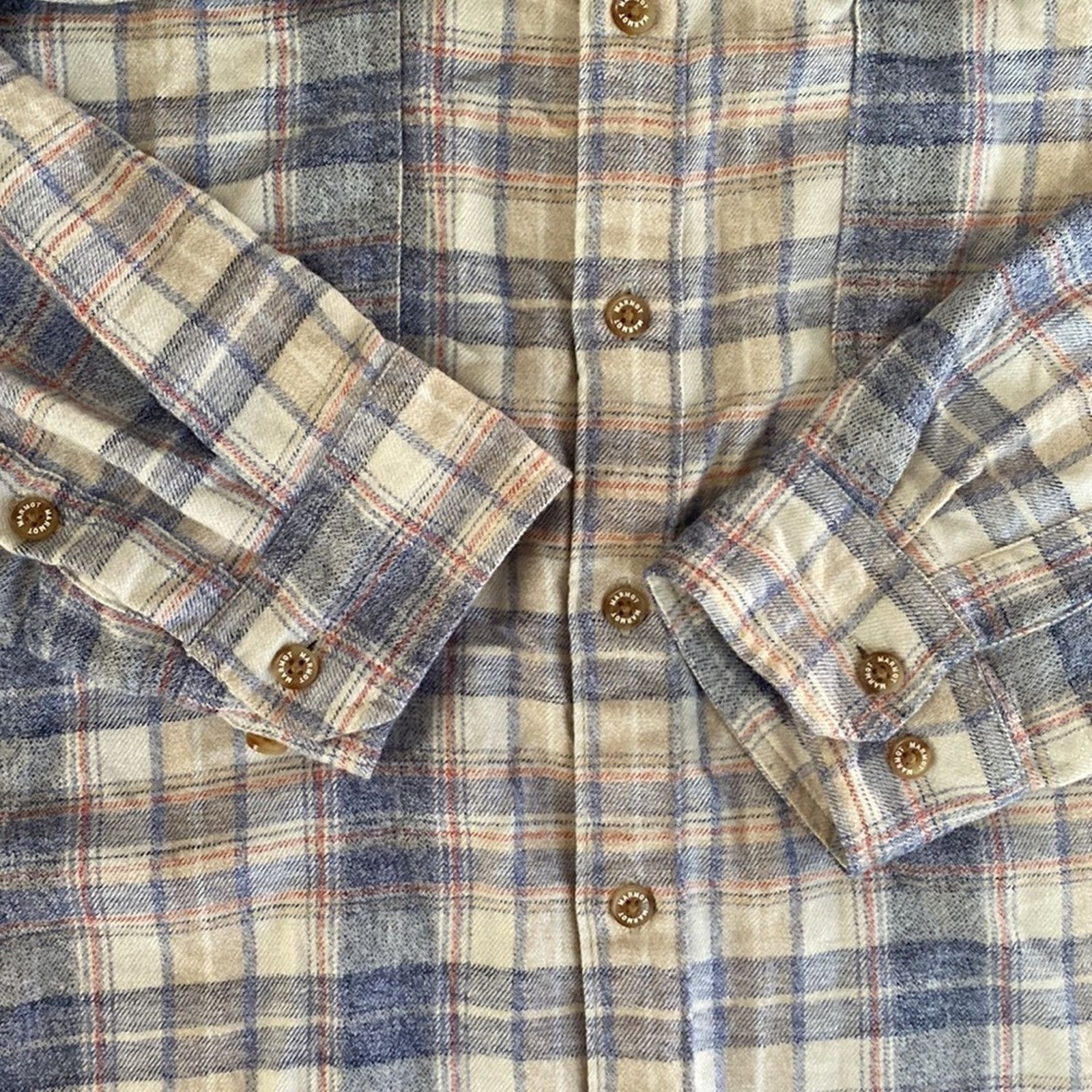 Marmot MARMOT $85 Men's Fairfax Heathered Midweight Flannel XXL EUC Size US XXL / EU 58 / 5 - 9 Thumbnail