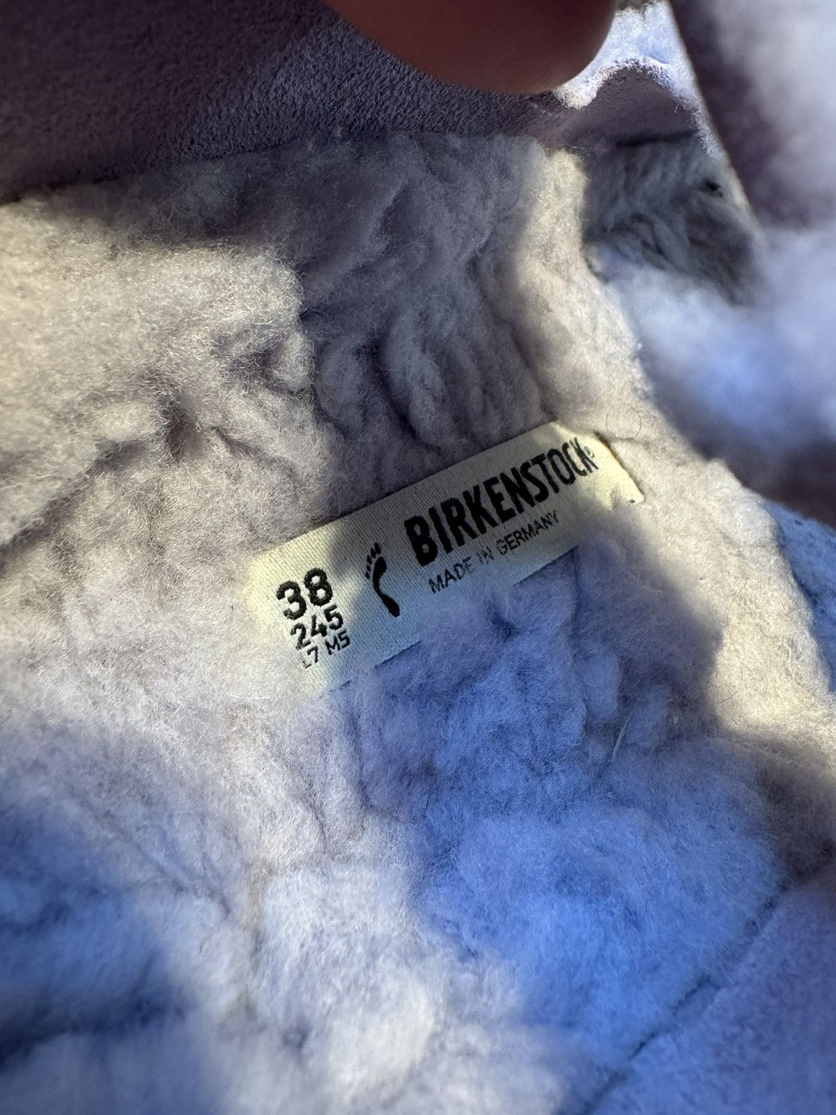 Birkenstock Birkenstock Arizona Women Purple Teddy Shearling Size EU 38 Size US 7 / IT 37 - 7 Thumbnail