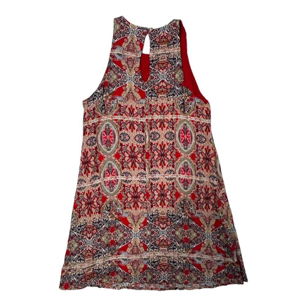 Lulus Lulus l Design Major Red Print Swing Dress Size XS Size XS / US 0-2 / IT 36-38 - 3 Thumbnail