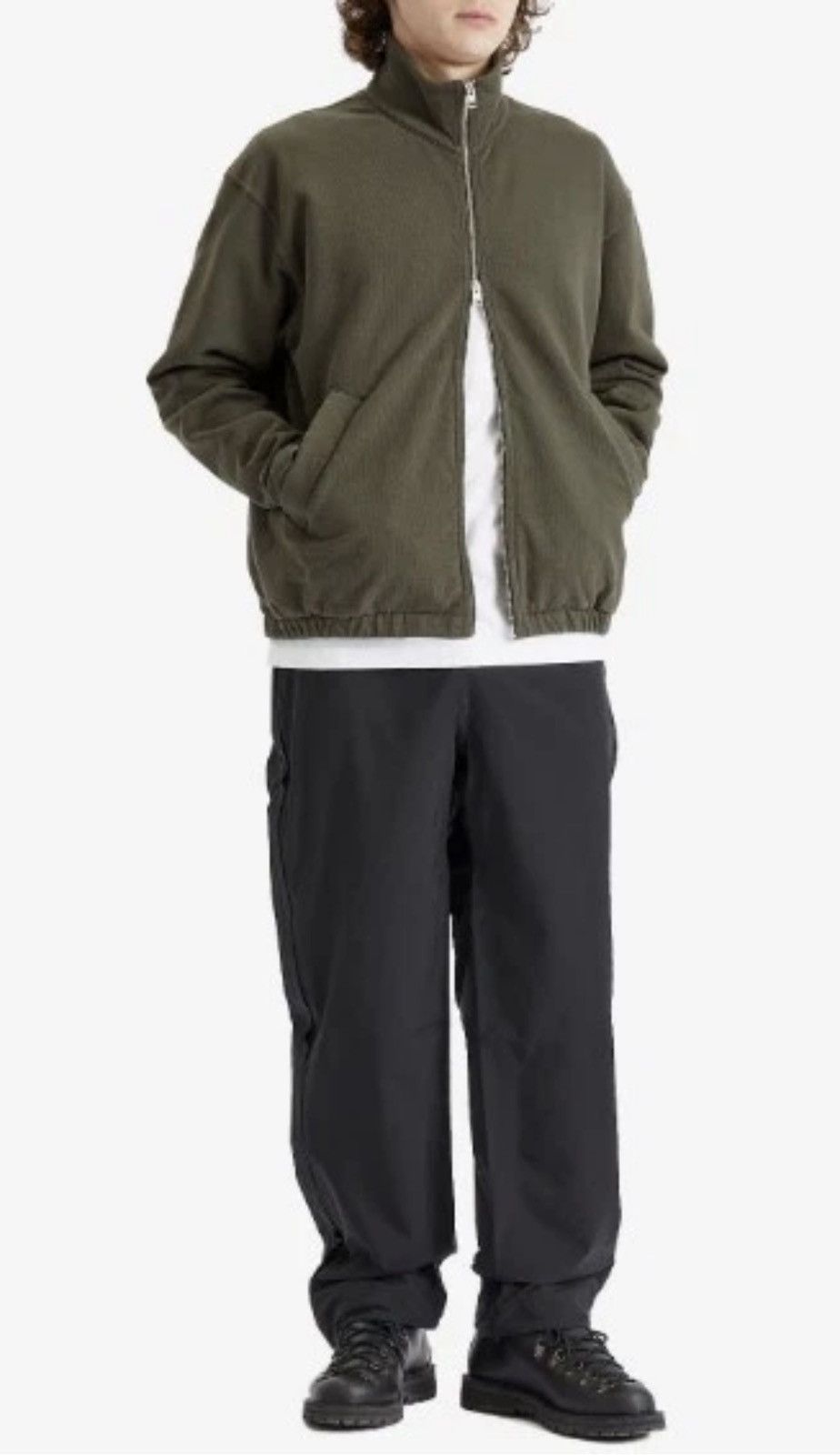 Norse Projects Norse Projects - bjorn relaxed organic loopback track jacket Size US M / EU 48-50 / 2 - 2 Thumbnail