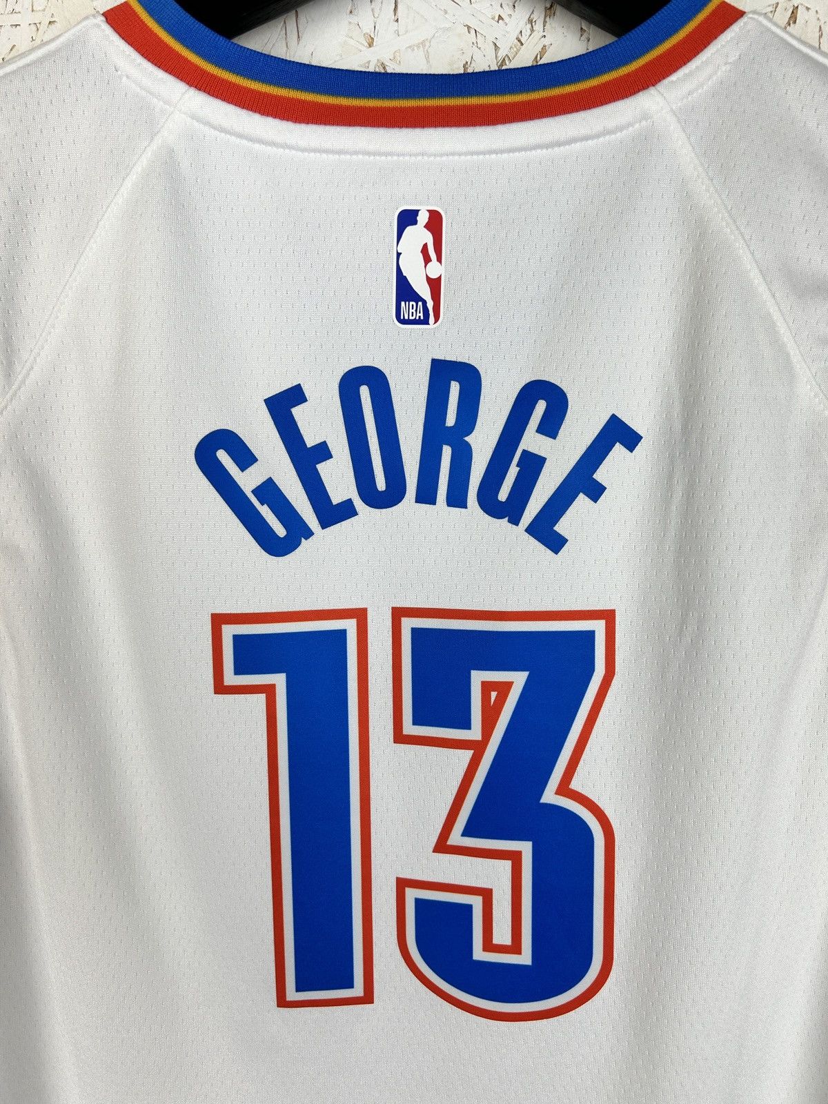 Nike Nike Oklahoma City Thunder #13 George Paul Swingman Jersey Size US S / EU 44-46 / 1 - 5 Thumbnail