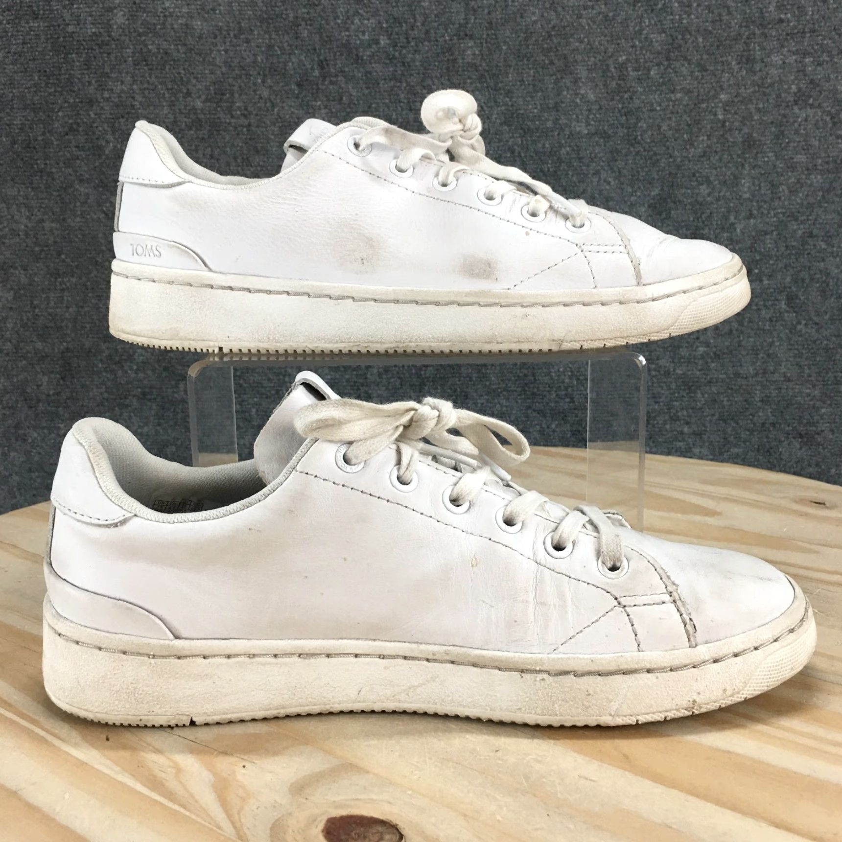 Toms Toms Shoes Mens 7.5 Trvl Lite Sneakers White Lace Up Low Top Casual 10016348 Size US M / EU 48-50 / 2 - 2 Thumbnail