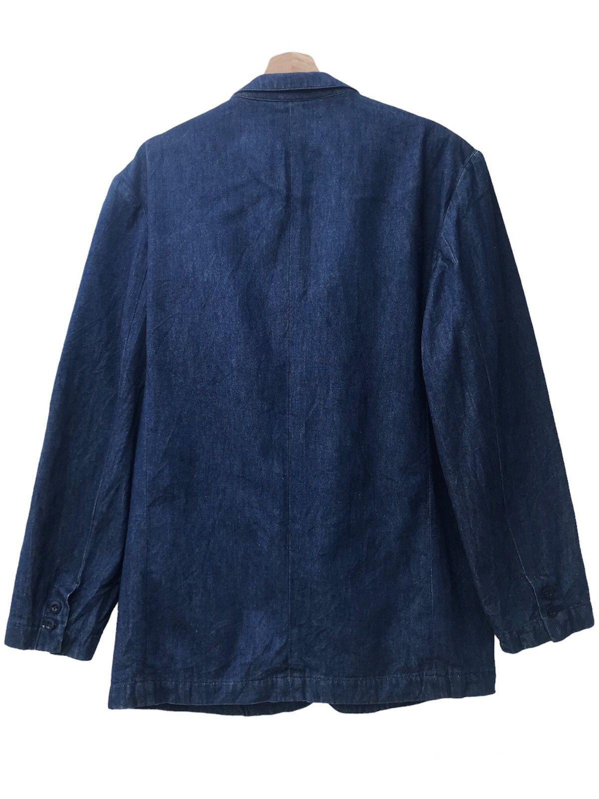 Japan Blue × Japanese Brand Tailored Light Denim Jacket Size US L / EU 52-54 / 3 - 3 Thumbnail
