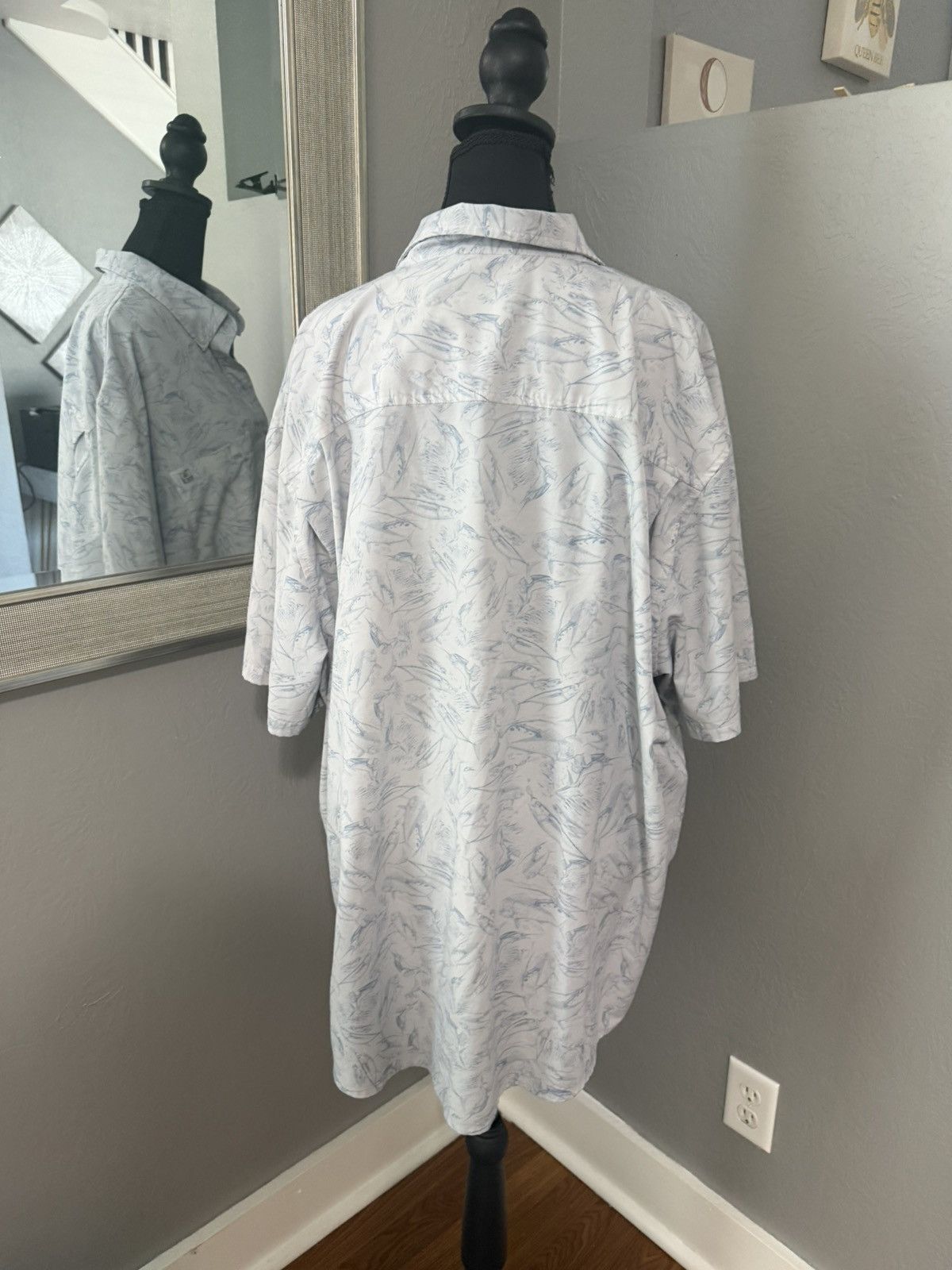 Other Huk Kona Fish Print Costal Nautical button-down XXL Size US XXL / EU 58 / 5 - 6 Thumbnail