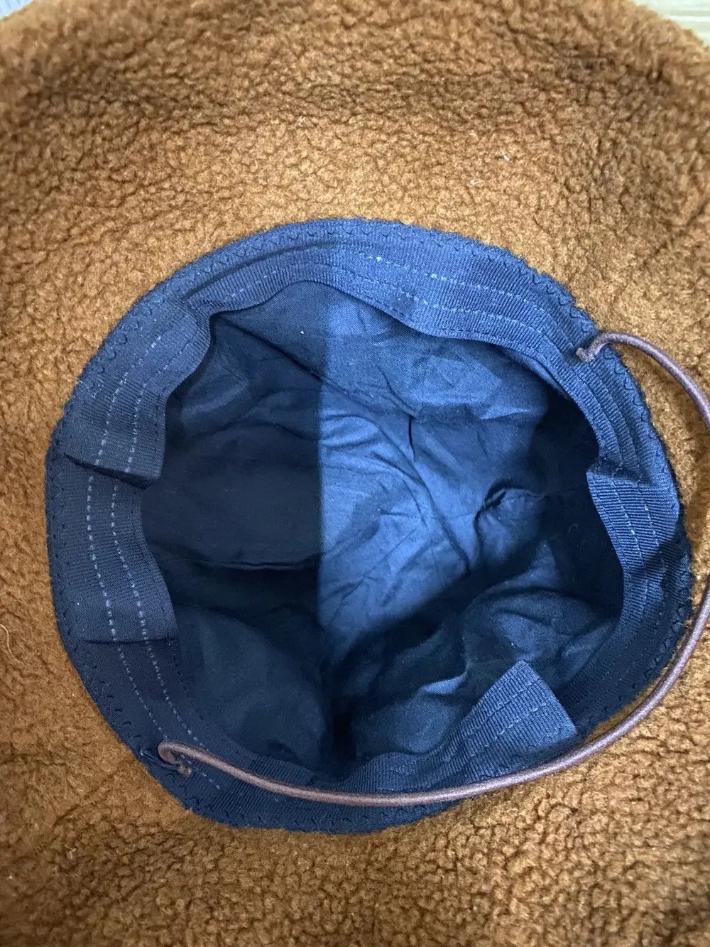 Japanese Brand Japanese Brand Fleece Plain Bucket Hat Size ONE SIZE - 5 Thumbnail