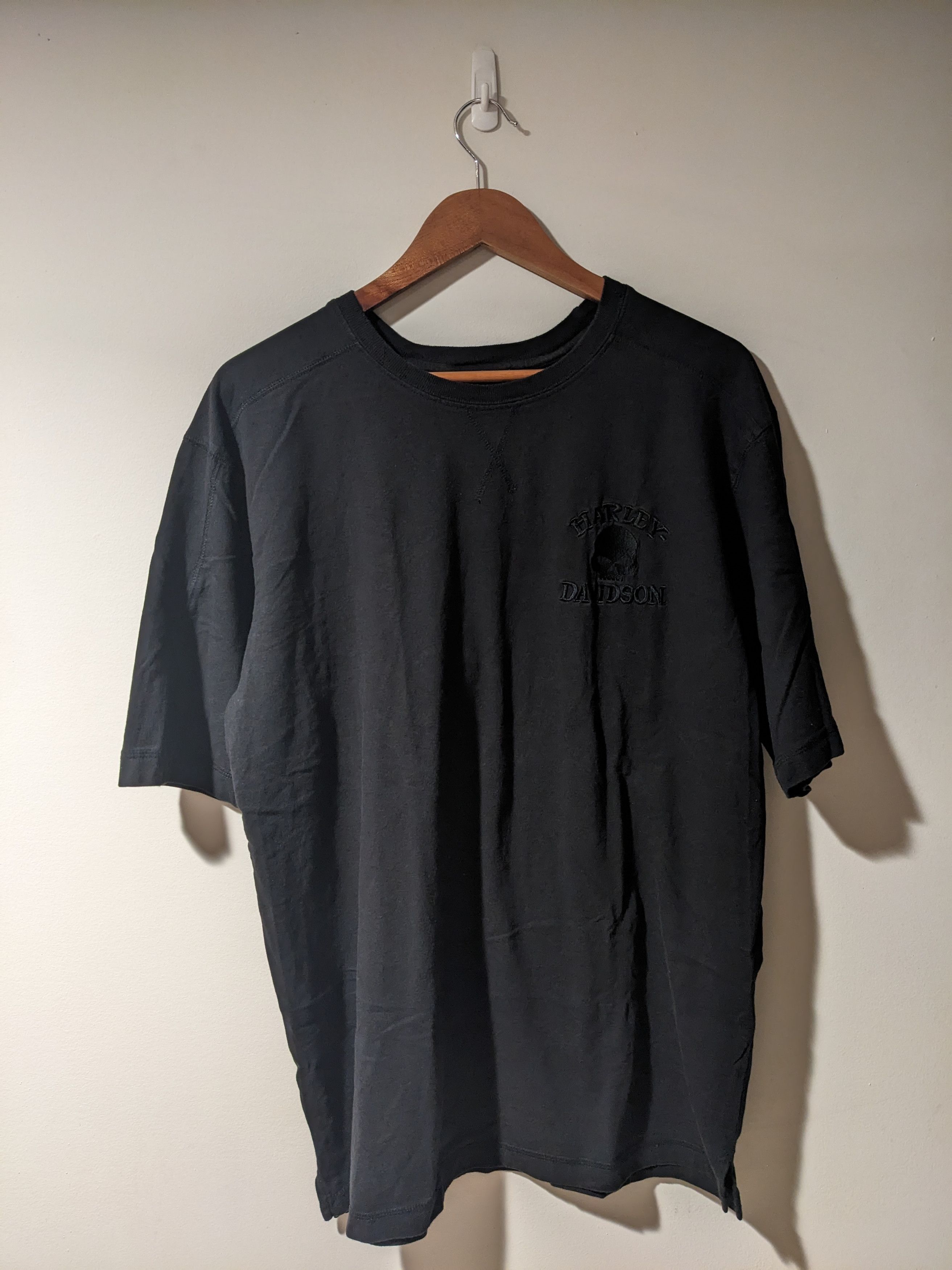 Harley Davidson × Vintage Vintage Y2K Harley Davidson Motorcycle Skull Large T-Shirt Size US L / EU 52-54 / 3 - 3 Thumbnail