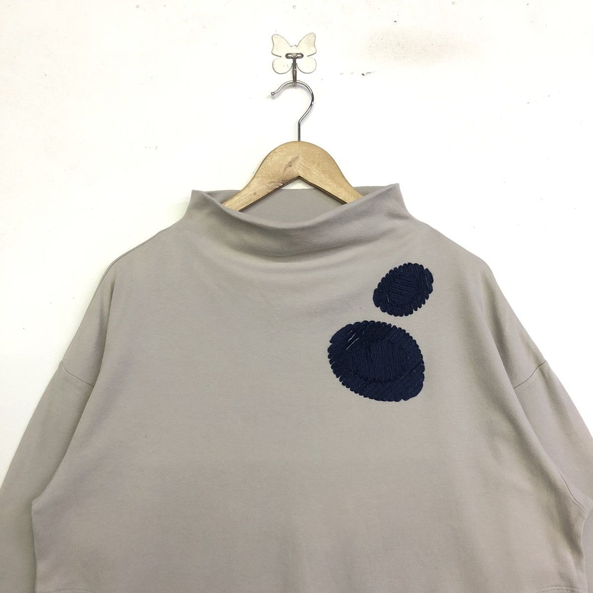 Designer × Y's × Yohji Yamamoto Y’s For Living By Yohji Yamamoto Designer Long Sleeve Tee Size XL / US 12-14 / IT 48-50 - 2 Thumbnail