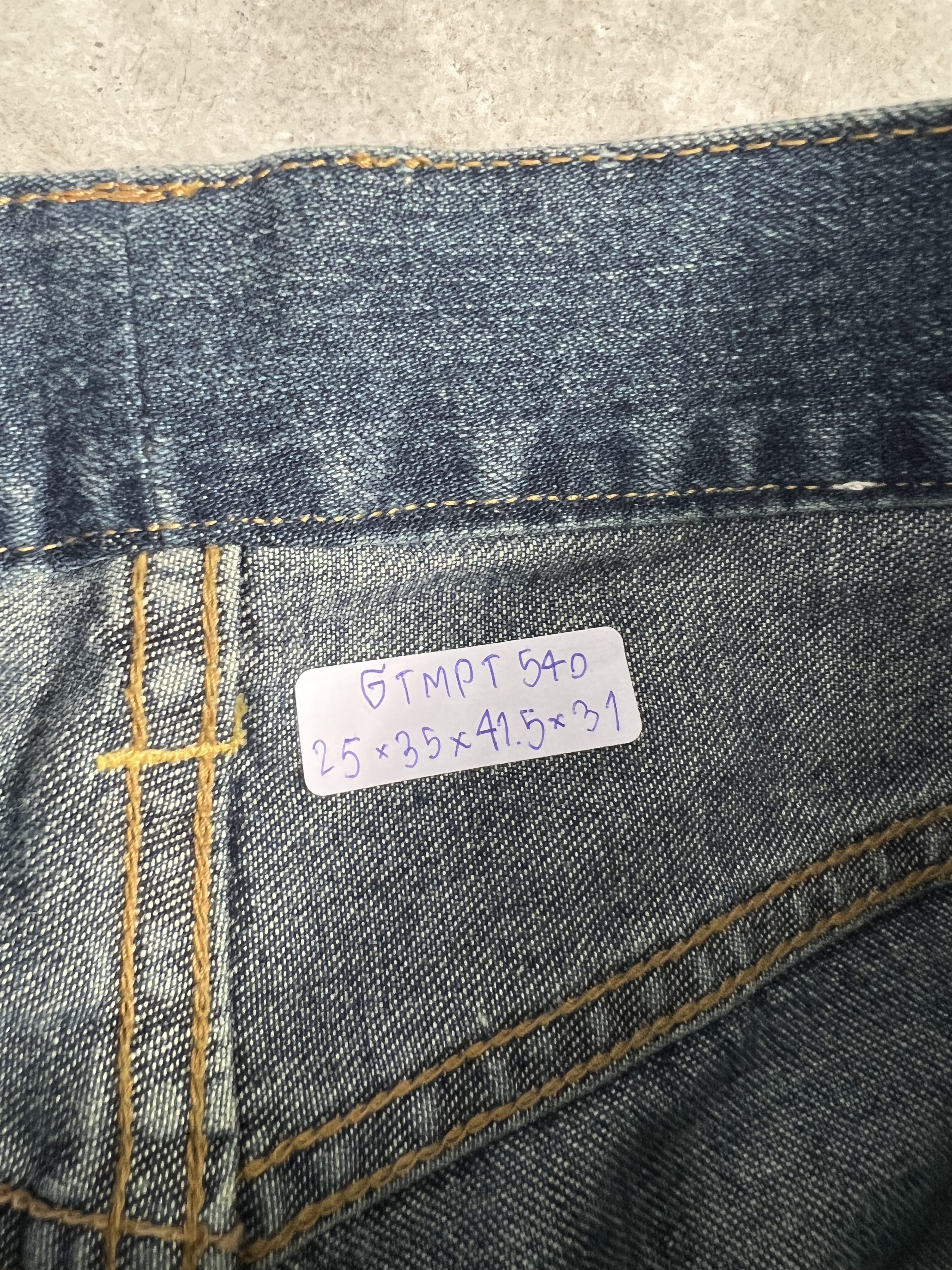 Hysteric Glamour Vtg Kinky Jeans HYSTERIC GLAMOUR Embroidered Denim GTMPT540 Size 25" / US 0 / IT 36 - 3 Thumbnail