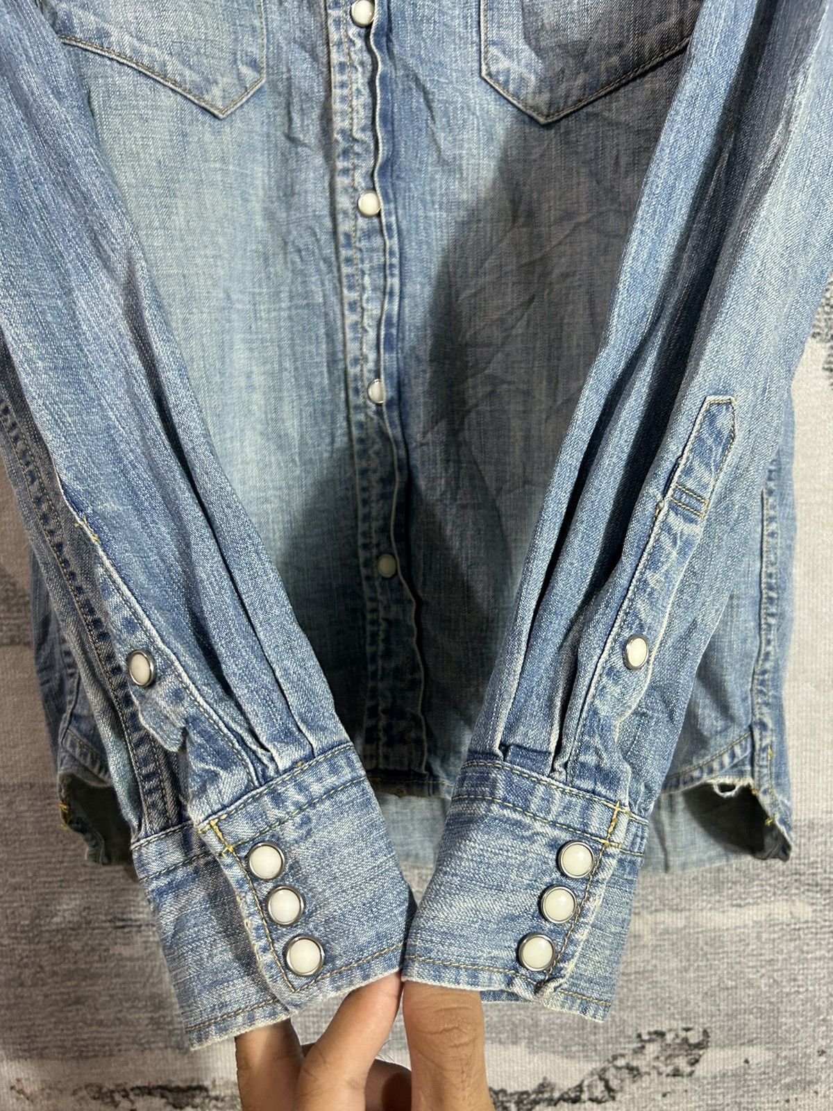 Japanese Brand × Tornado Mart × Vintage Undefined Japan Western Shirt Ifsixwasnine style Size US S / EU 44-46 / 1 - 4 Thumbnail