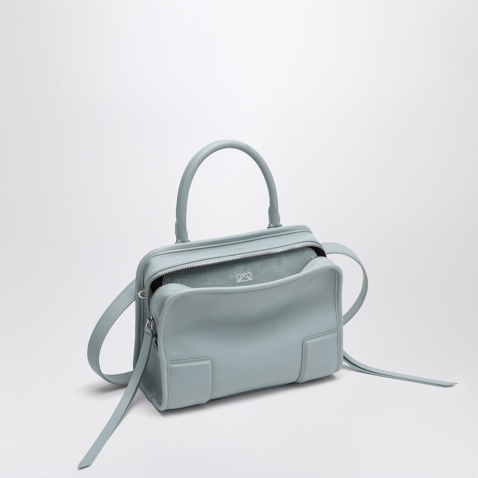 Loewe LOEWE Small Amazona 180 Mineral Mist Soft Calfskin Top Handl Size ONE SIZE - 2 Thumbnail
