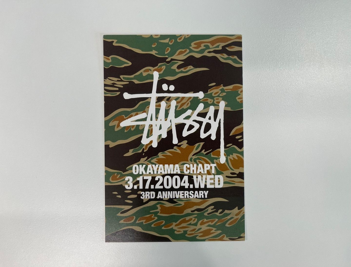 Stussy Stussy OKAYAMA CHAPT art Postercards 2004 Size ONE SIZE - 2 Thumbnail