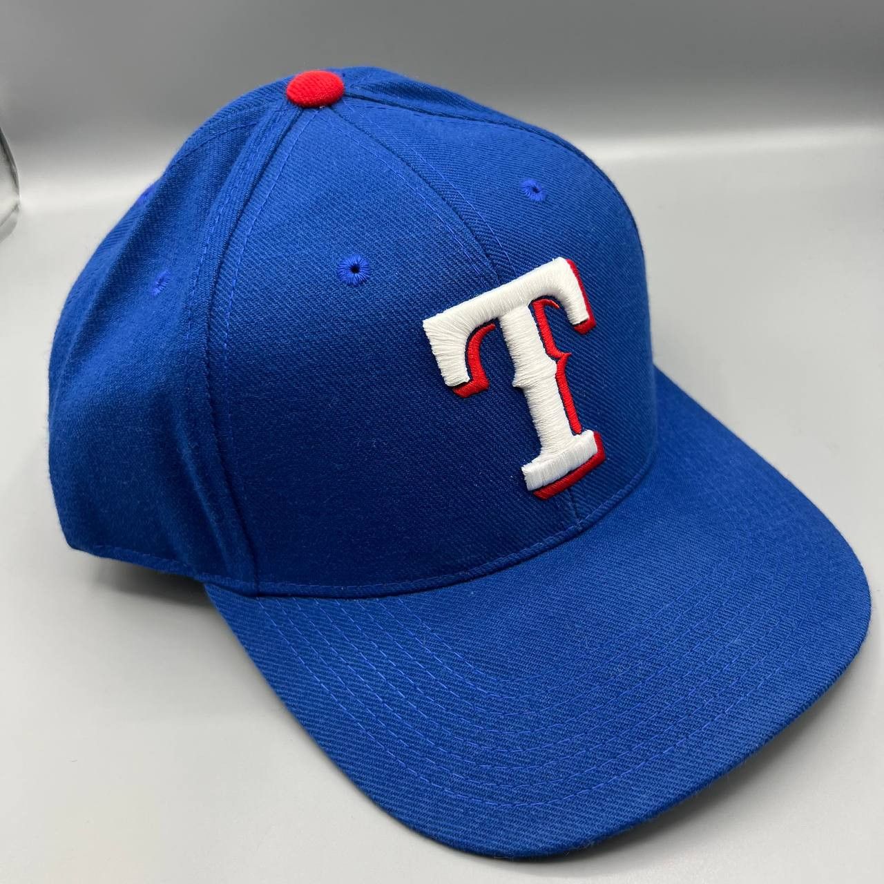 Vintage Texas Rangers Hat Men Blue Outdoor Cap MLB Snap Back Cap New Size ONE SIZE - 5 Thumbnail