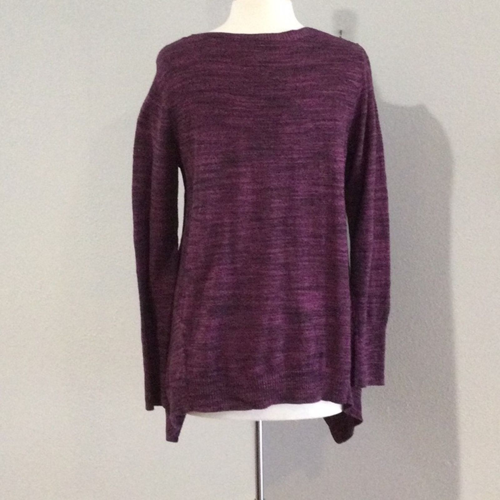 Other LOGO Lori Goldstein Purple Long Sleeve Pockets Sweater M Size M / US 6-8 / IT 42-44 - 8 Thumbnail
