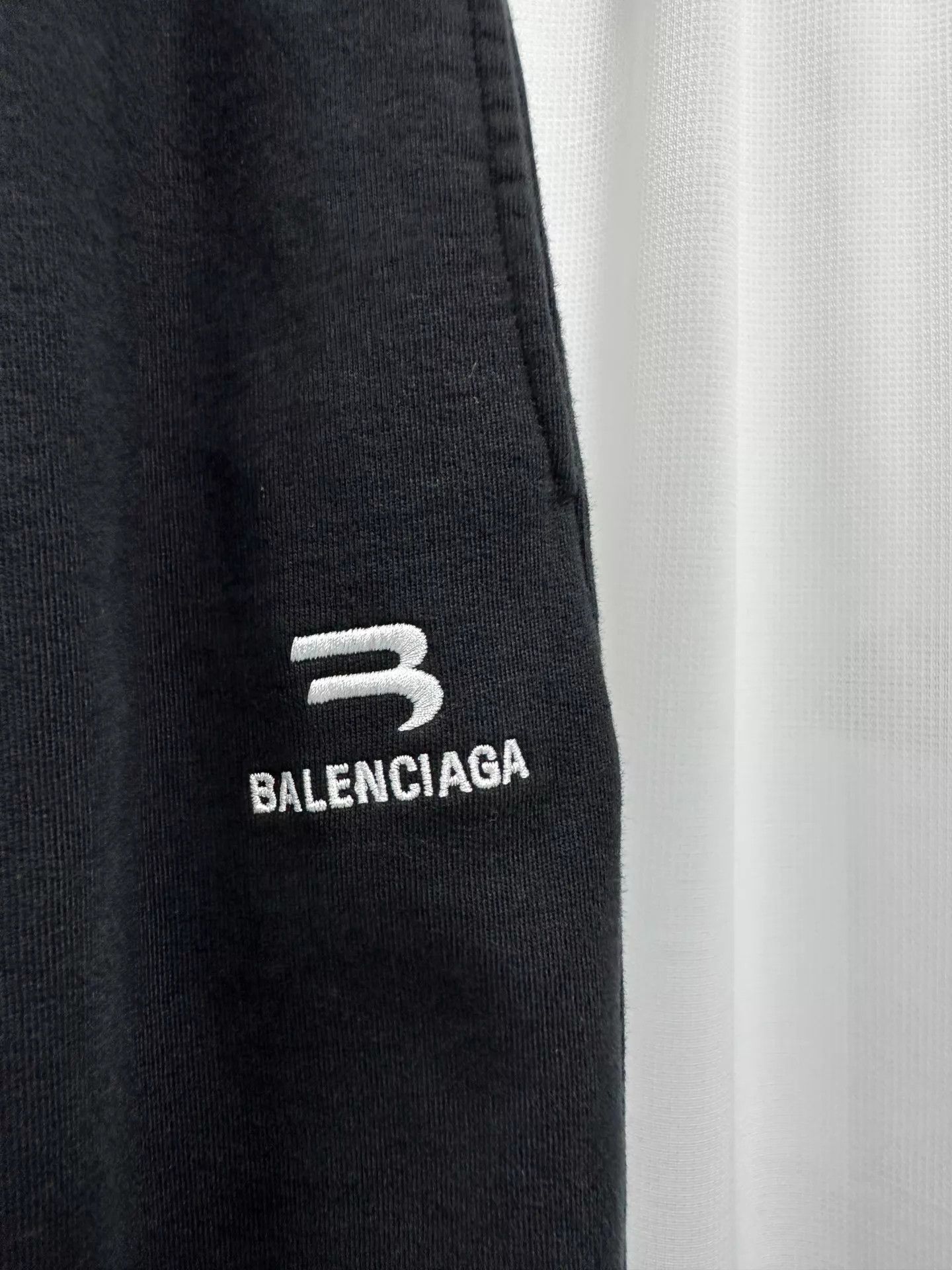Balenciaga Balenciaga Sporty B Double Waist Wide Leg Track Pants S Size US 29 - 4 Thumbnail