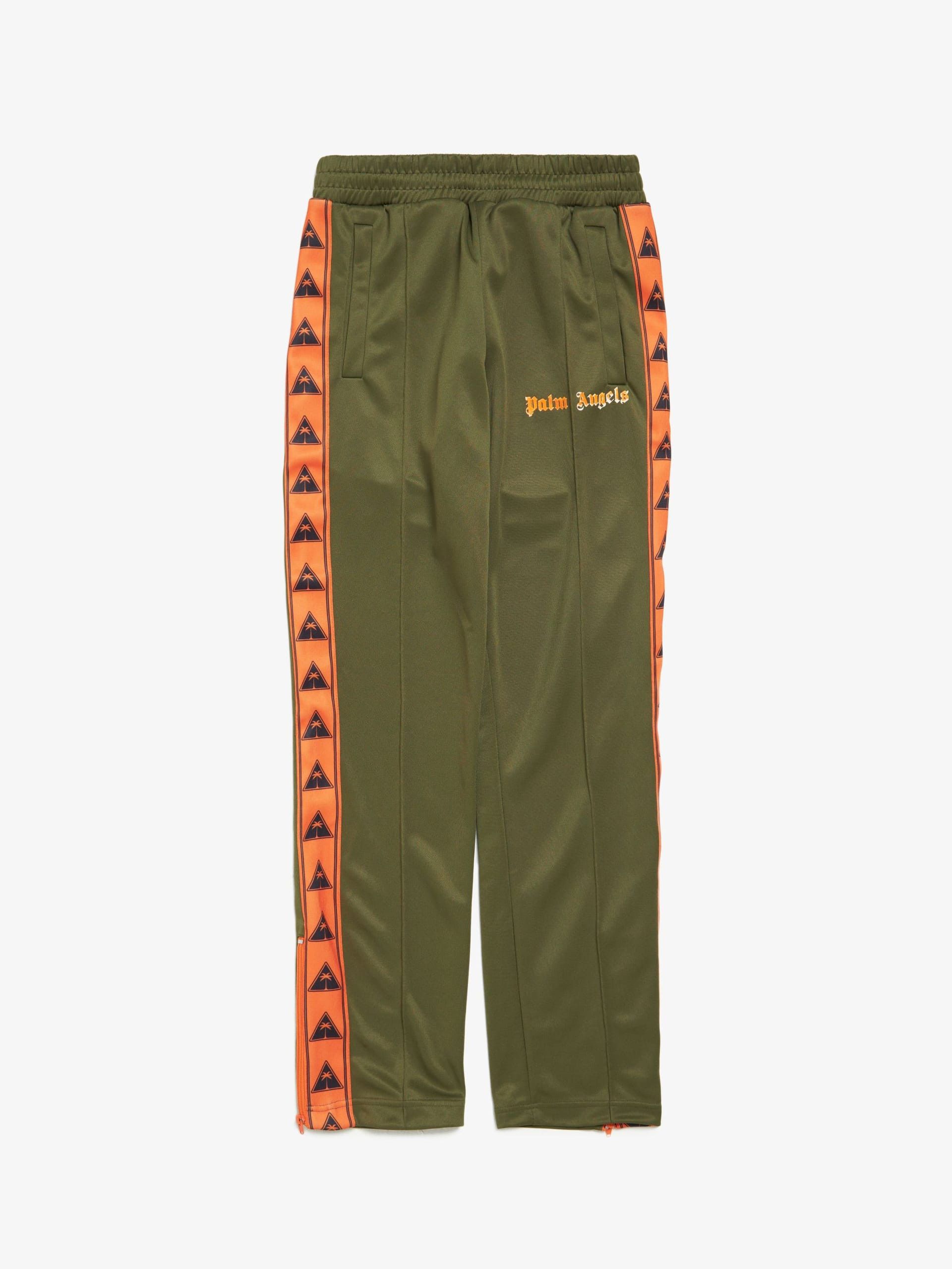 Palm Angels Khaki Side Detailed Pants Size US 30 / EU 46 - 1 Thumbnail