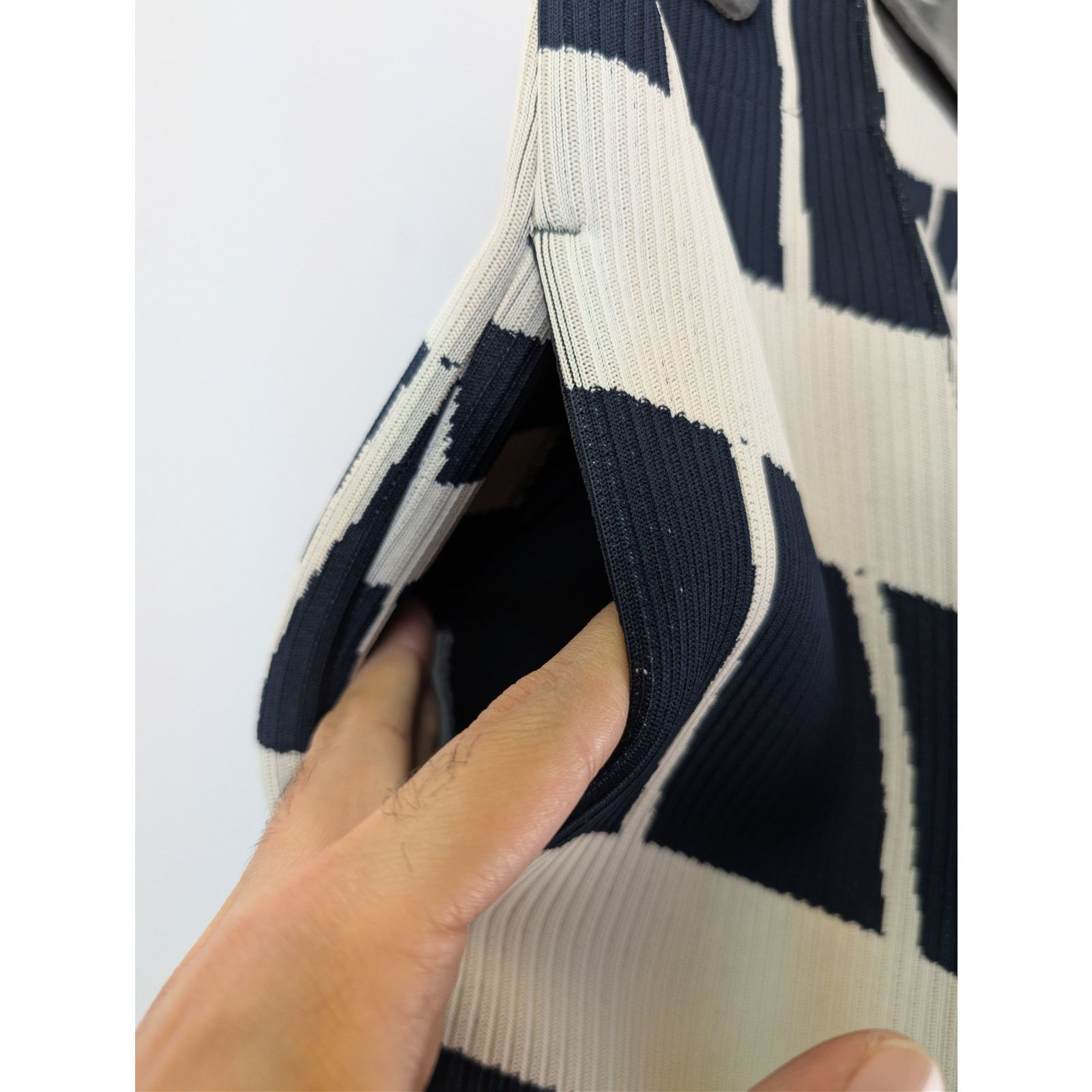 Bottega Veneta o1rshd1 Window Jacquard Trousers Sweatpants in Midnight Blue Size US 32 / EU 48 - 7 Thumbnail