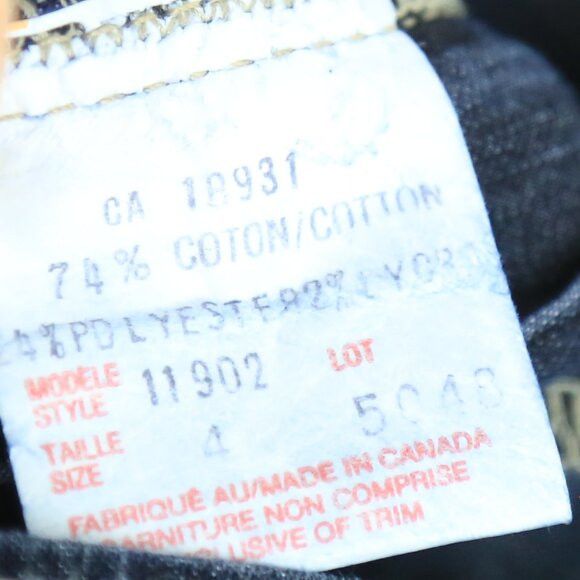 Vintage Vintage New Time High Waisted Pocket Stitch Jeans Size 27" / US 4 / IT 40 - 4 Thumbnail