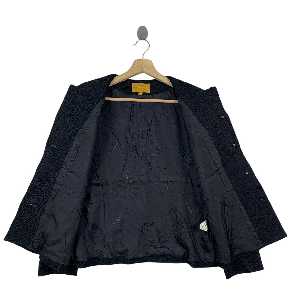 Lancel × Vintage Vintage LANCEL Paris Casualwear Designer Blazer Coat Jacket Size S / US 4 / IT 40 - 3 Thumbnail