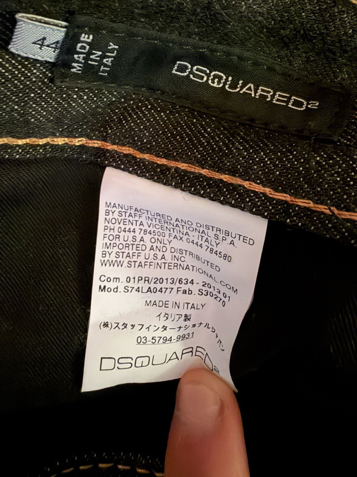 Dsquared2 Paint splattered strait denim Size US 31 - 4 Thumbnail