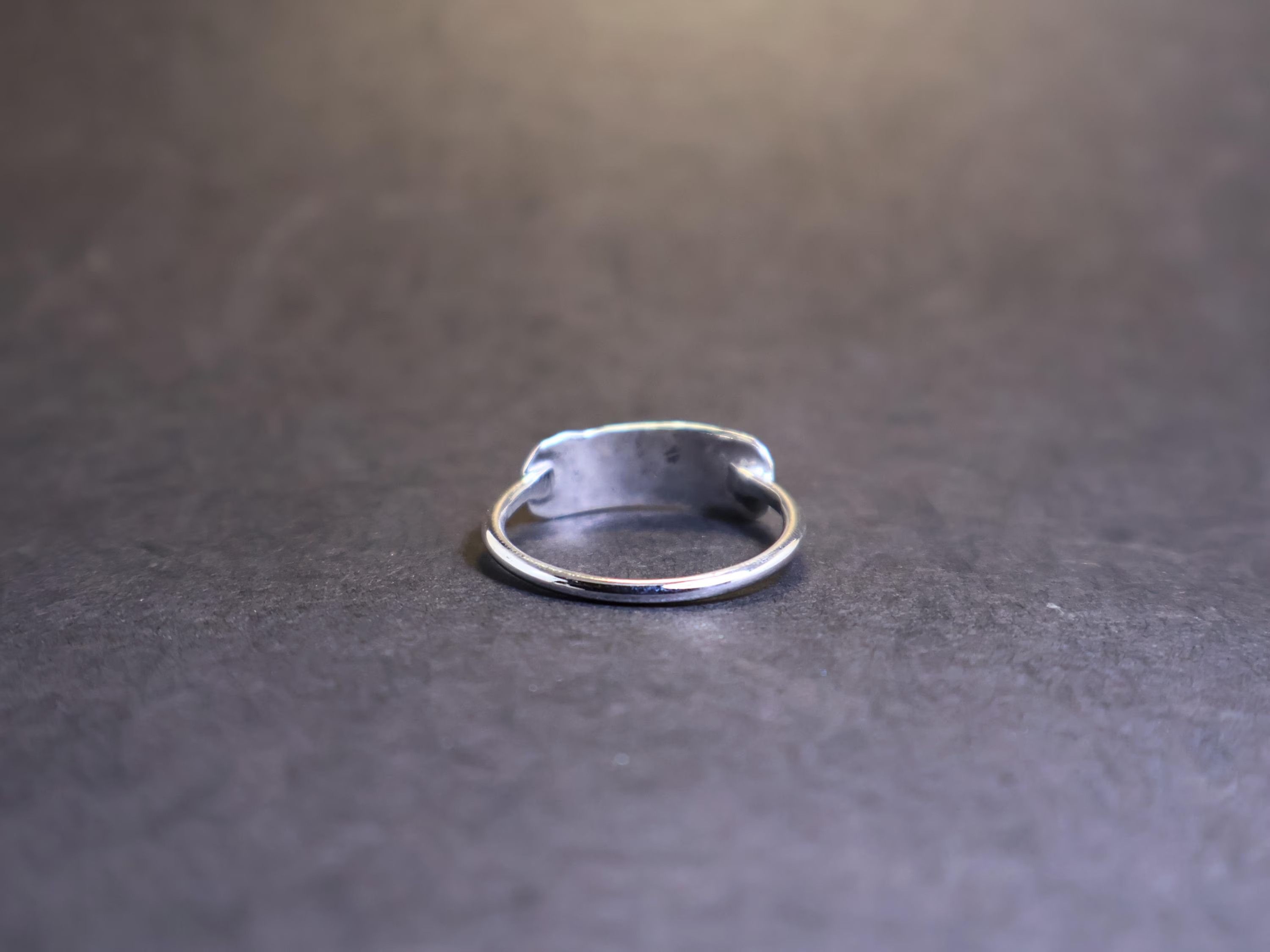 Handmade Hammered Ring, Sterling Silver Handmade Ring, Gift For Her, Size ONE SIZE - 7 Thumbnail